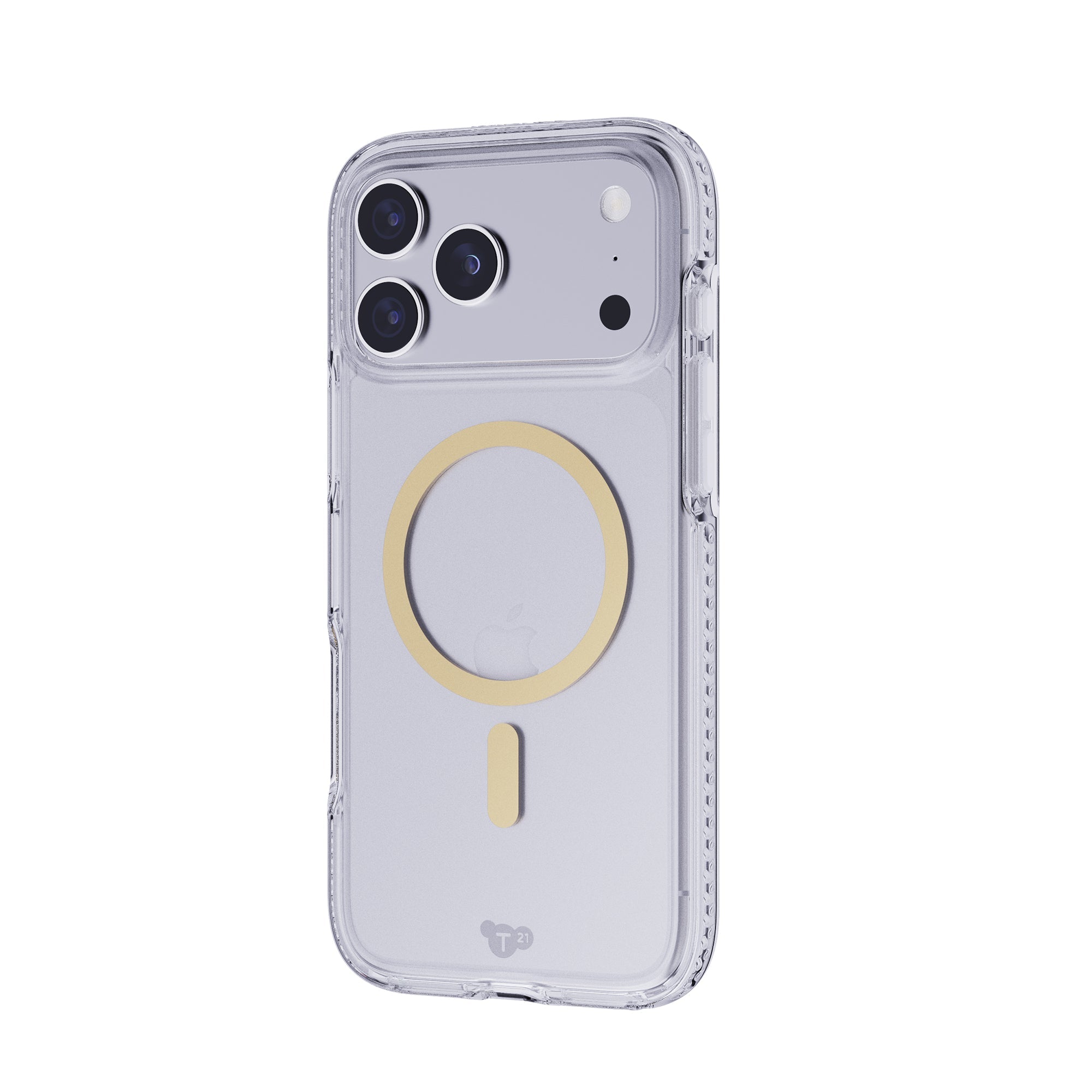 Tech21 EvoCrystal MagSafe iPhone 17 Pro Max Hülle Gold klar