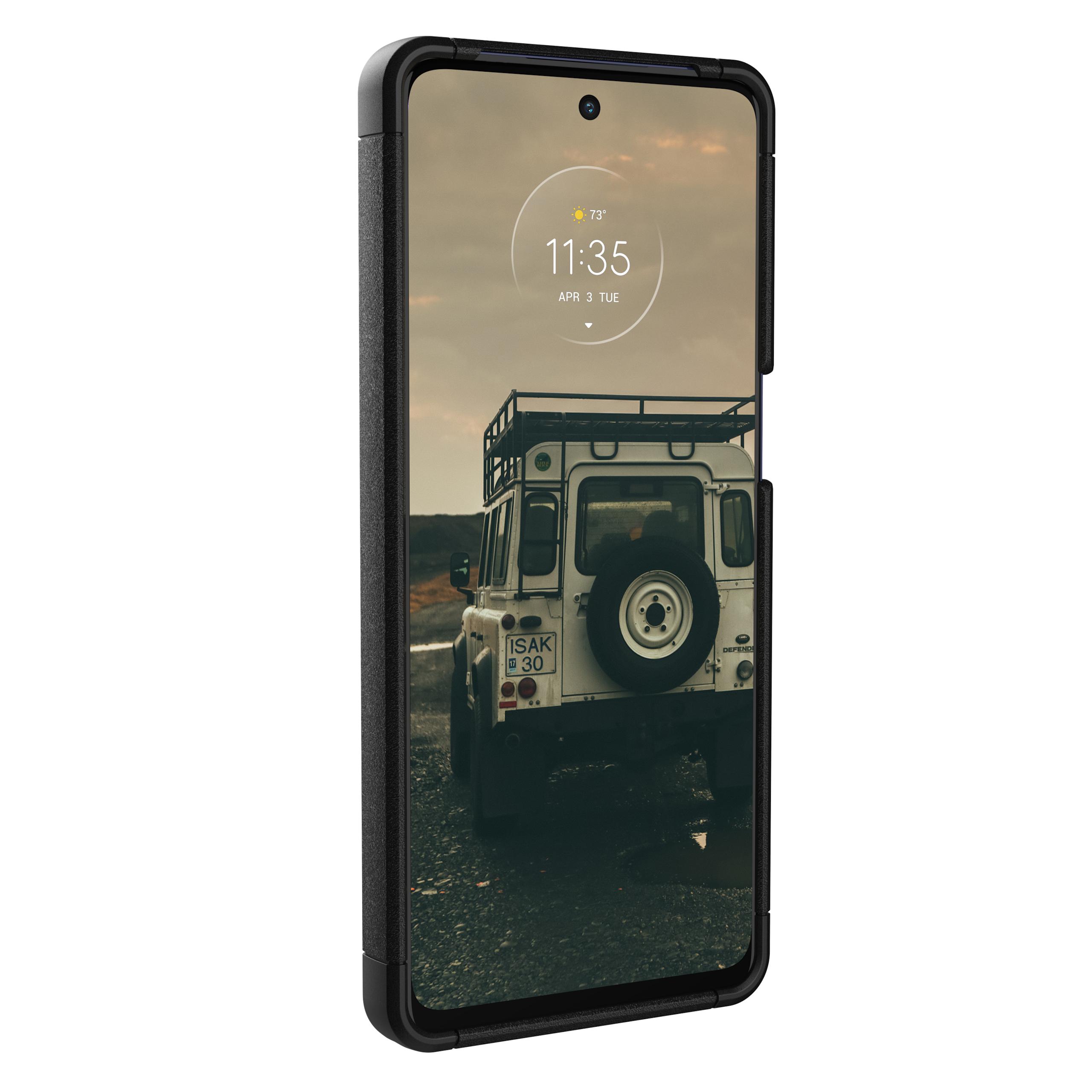 UAG Scout Moto G Stylus 5G 2022 Handyhülle Schwarz Stoßschutz