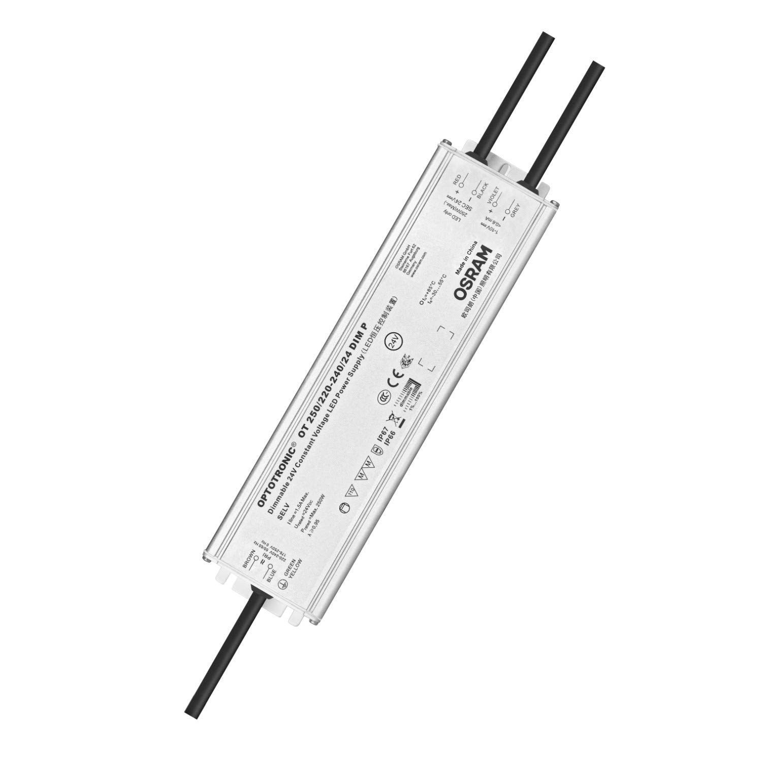 OSRAM OPTOTRONIC OT 250/24 EVG LED-Treiber 1-10V dimmbar