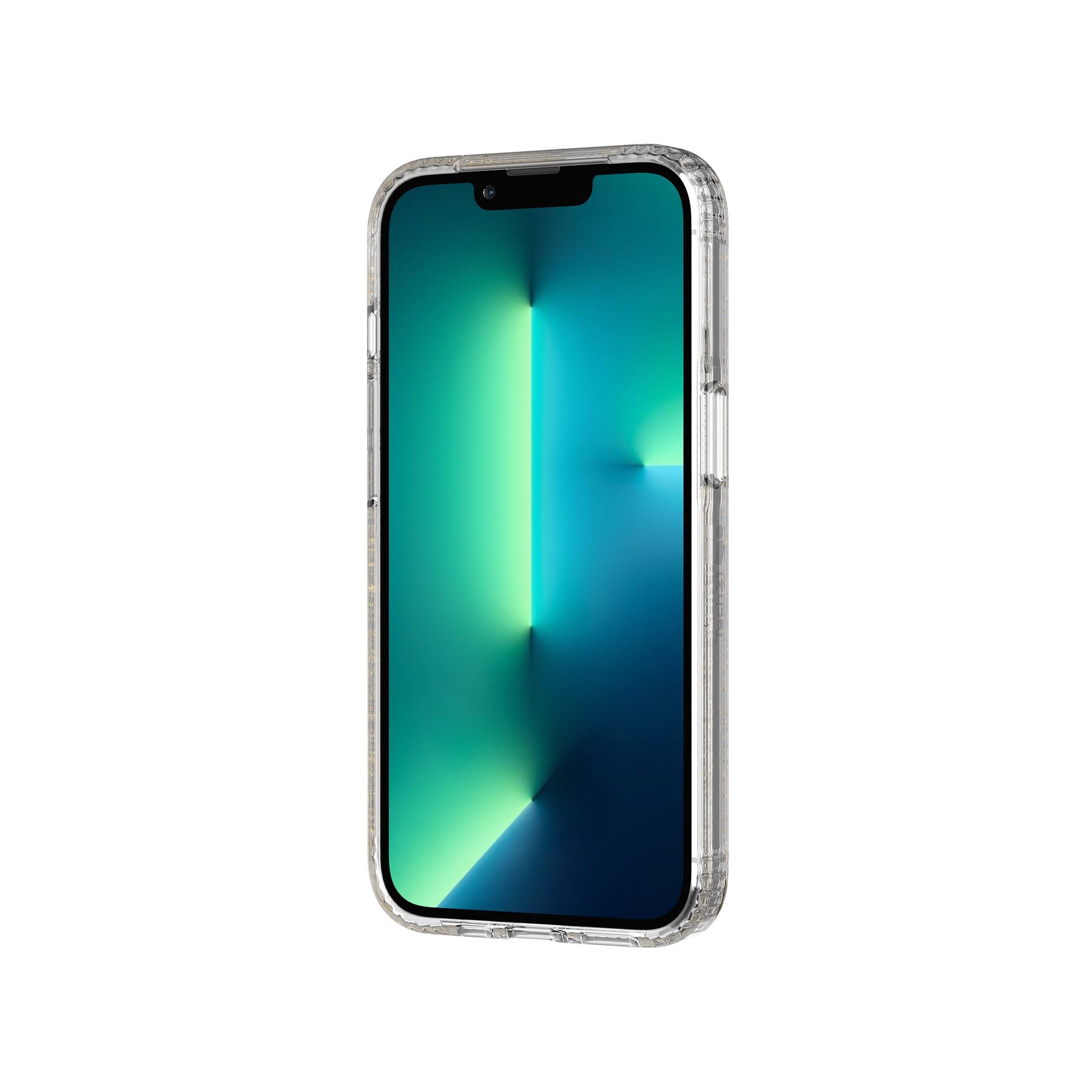 Tech21 EvoSparkle iPhone 13 Pro Hülle Silber Glitzer