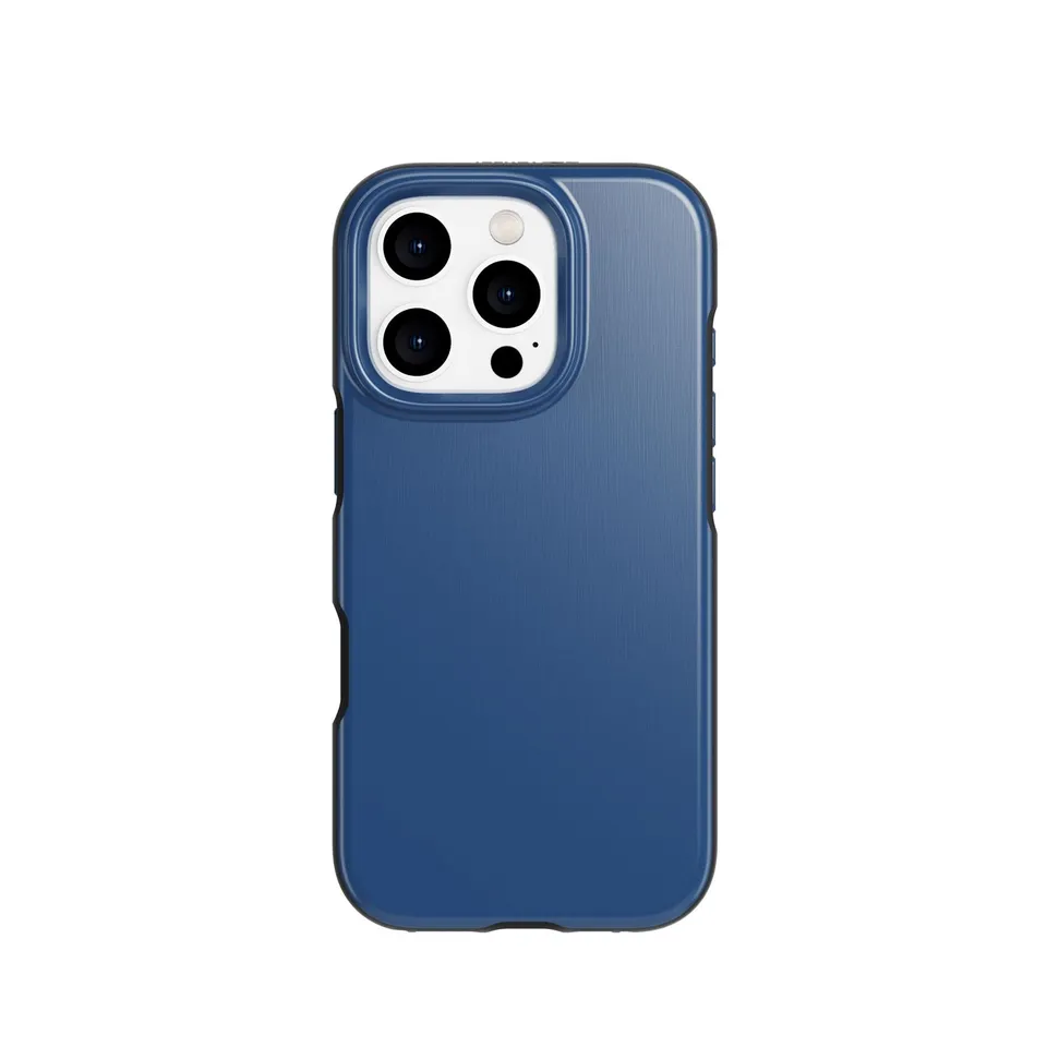 Tech21 EvoDusk iPhone 16 Pro Hülle Blau Schwarz MagSafe