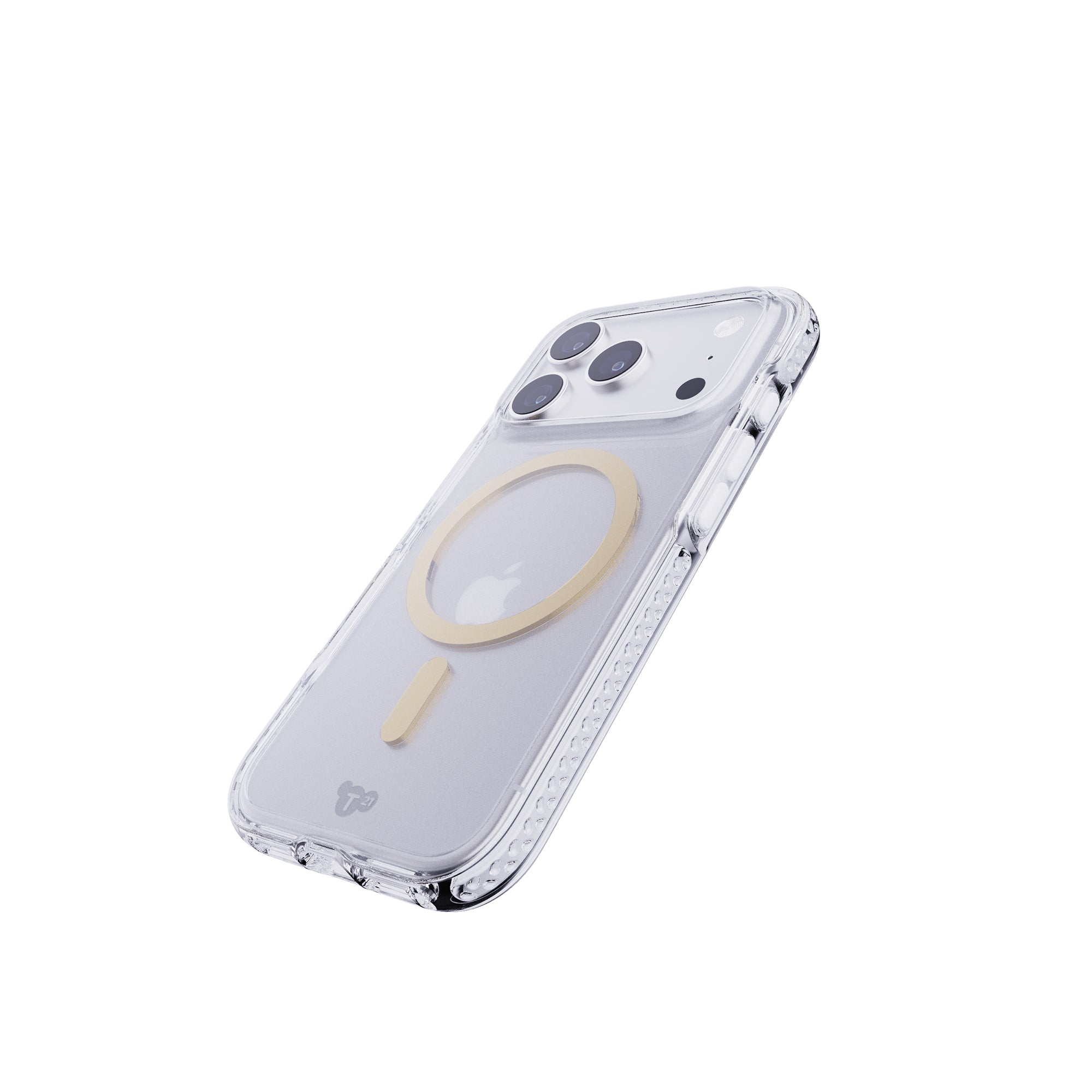 Tech21 EvoCrystal iPhone 17 Pro Handyhülle Metallic Gold MagSafe