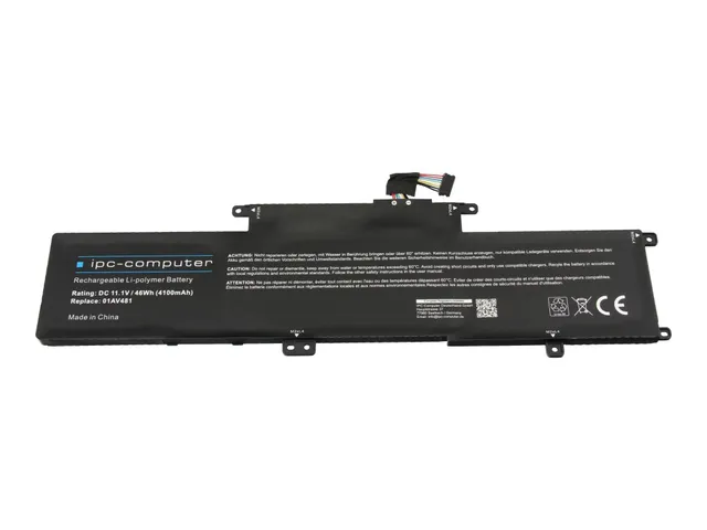 IPC-Computer SB10K97626 Laptop Akku 46Wh schwarz