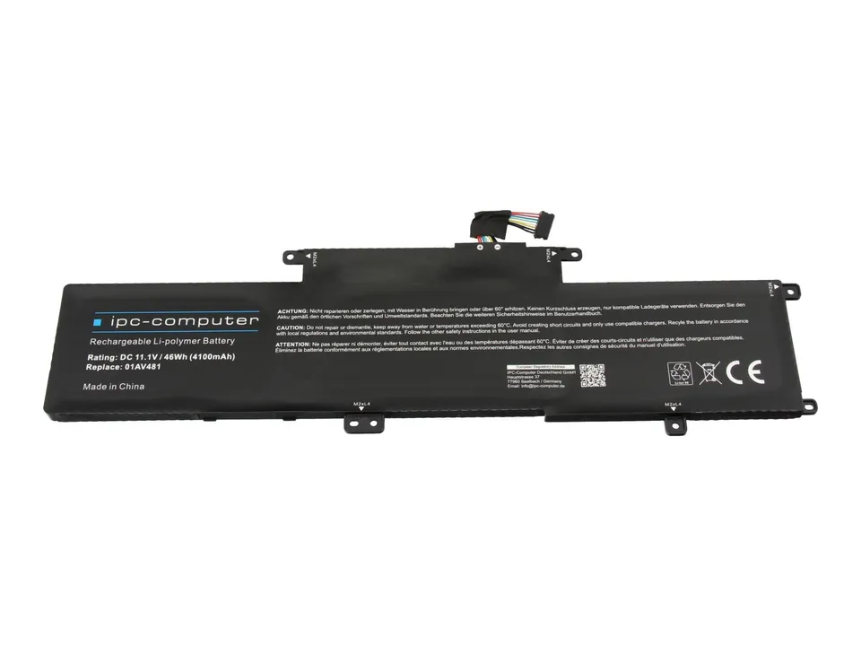 IPC-Computer SB10K97626 Laptop Akku 46Wh schwarz