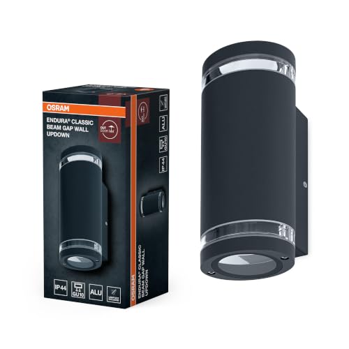 OSRAM SMART+ Beam Gap Außenwandleuchte GU10 dunkelgrau IP44