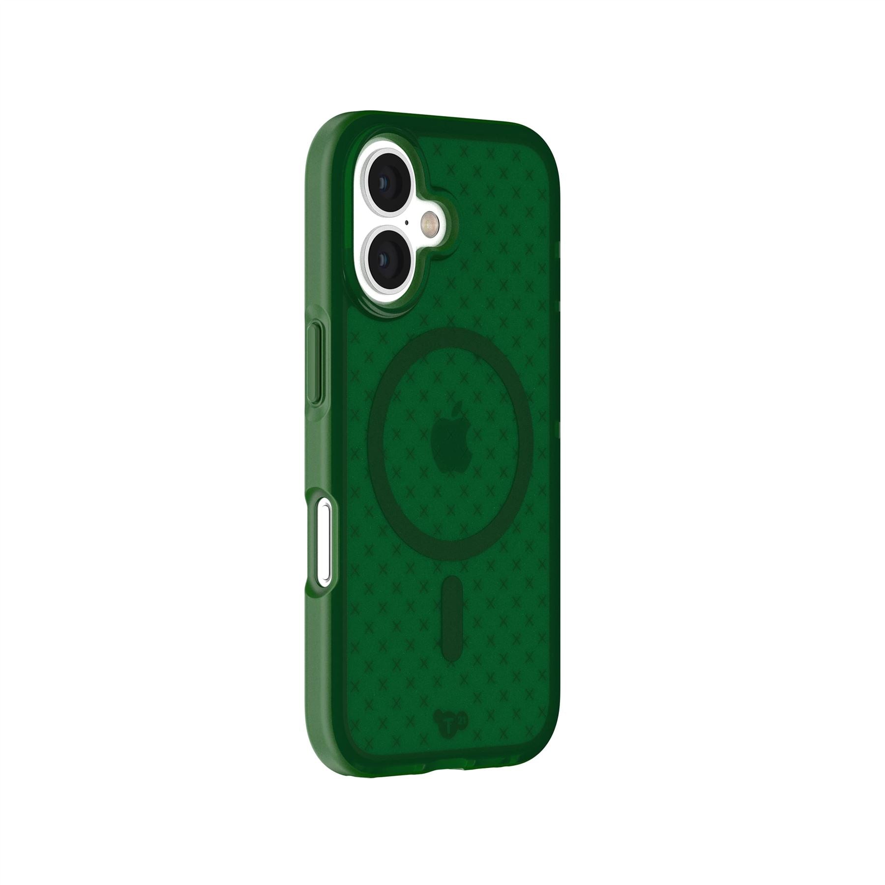 Tech21 EvoCheck iPhone 16 Handyhülle Forest Green MagSafe 4,9m