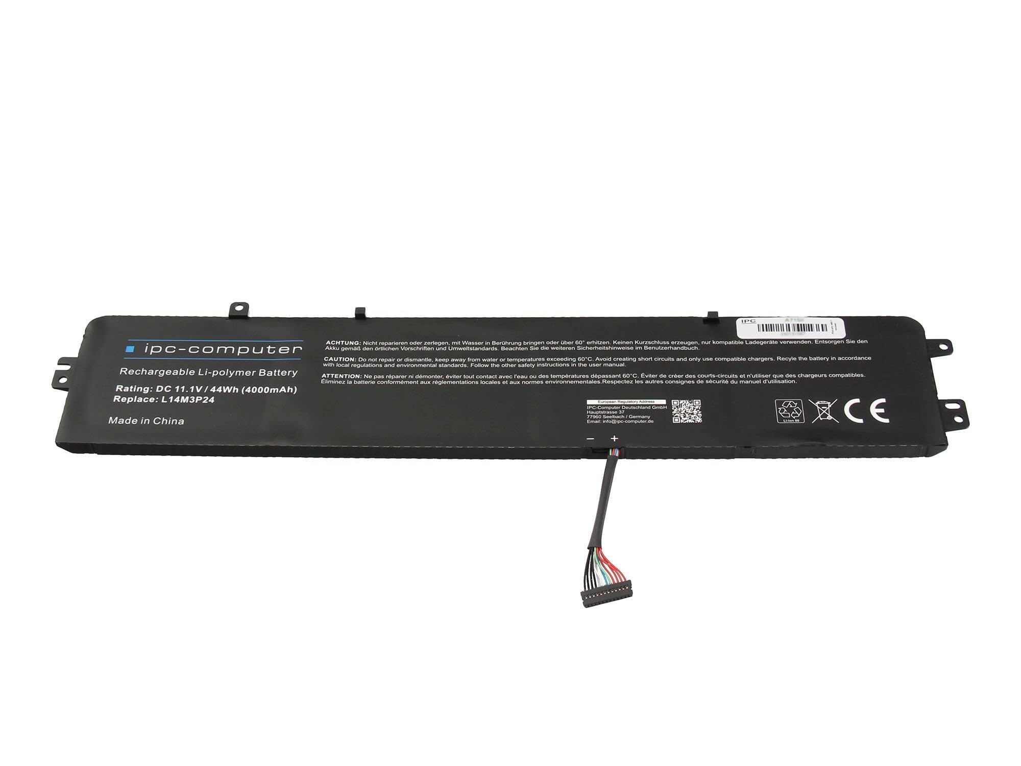 IPC-Computer L14M3P24 Laptop Akku 44Wh schwarz für Lenovo