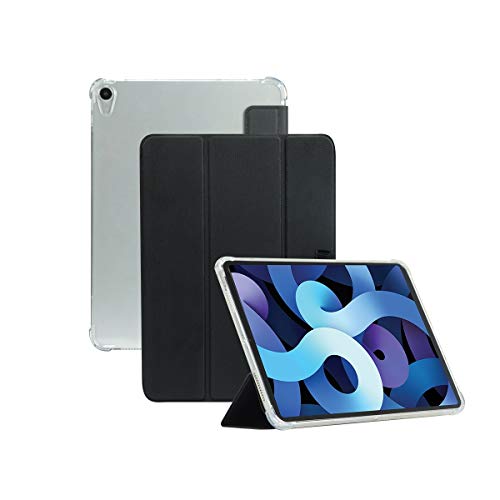 Mobilis ACTIV+ iPad Air 10,9 Schutzhülle transparent-schwarz stoßfest