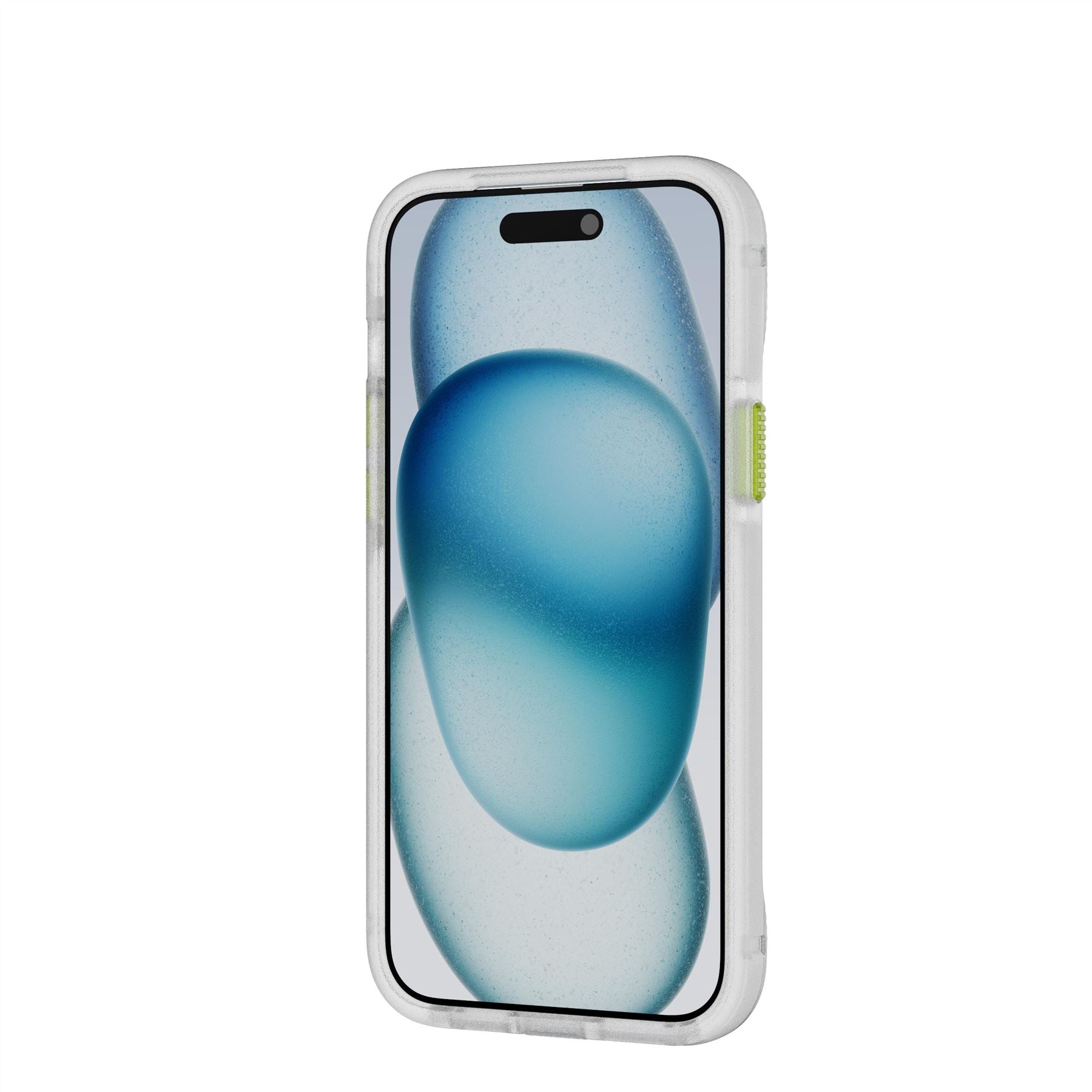 Tech21 FlexPro iPhone 15 Plus Hülle Clear Glow in the Dark MagSafe