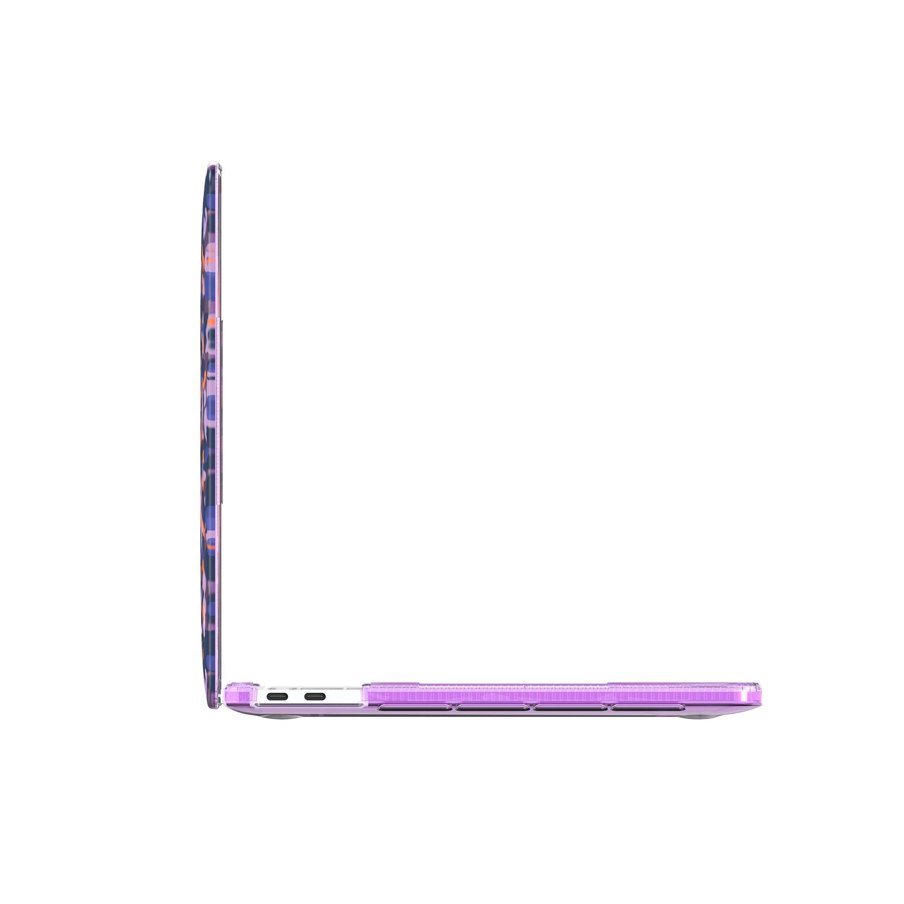 Tech21 EvoArt MacBook Pro 13 M1/M2 Hülle Camo Lila dünn