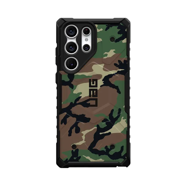 UAG Pathfinder Galaxy S26 Ultra Hülle Woodland Camouflage