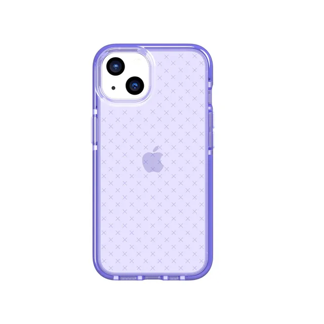 Tech21 EvoCheck iPhone 13 Handyhülle Lavender Fallschutz
