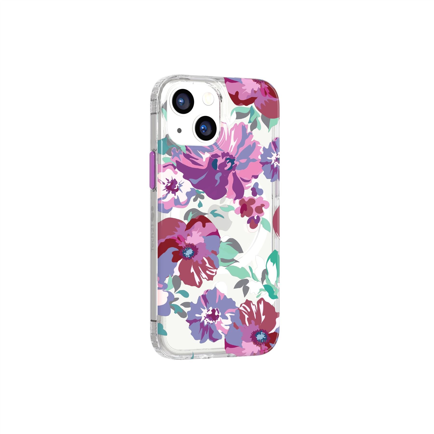 Tech21 EvoArt iPhone 13 mini Handyhülle Purple Anemone