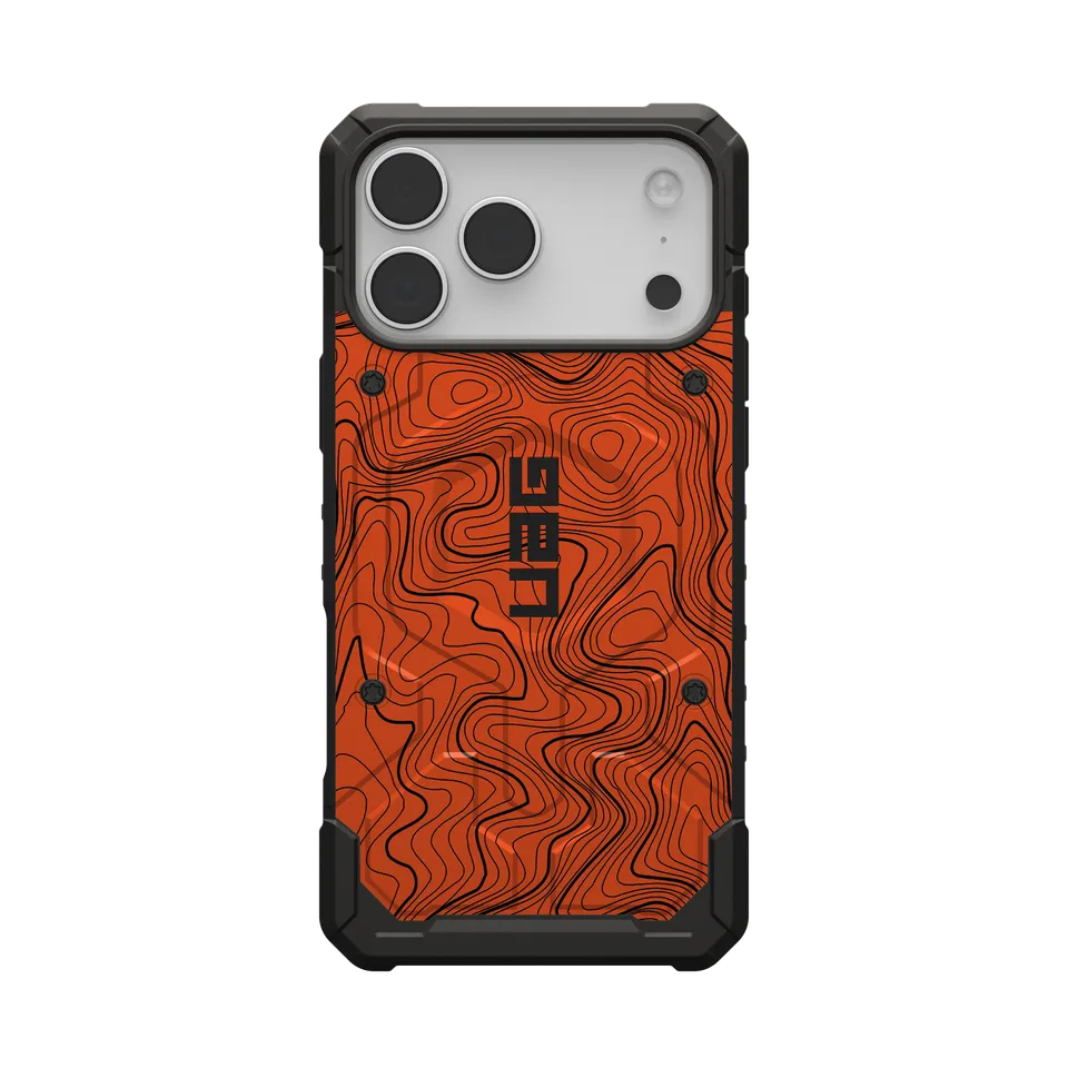 UAG Pathfinder MagSafe Schutzhülle iPhone 17 Pro Max Orange Topo