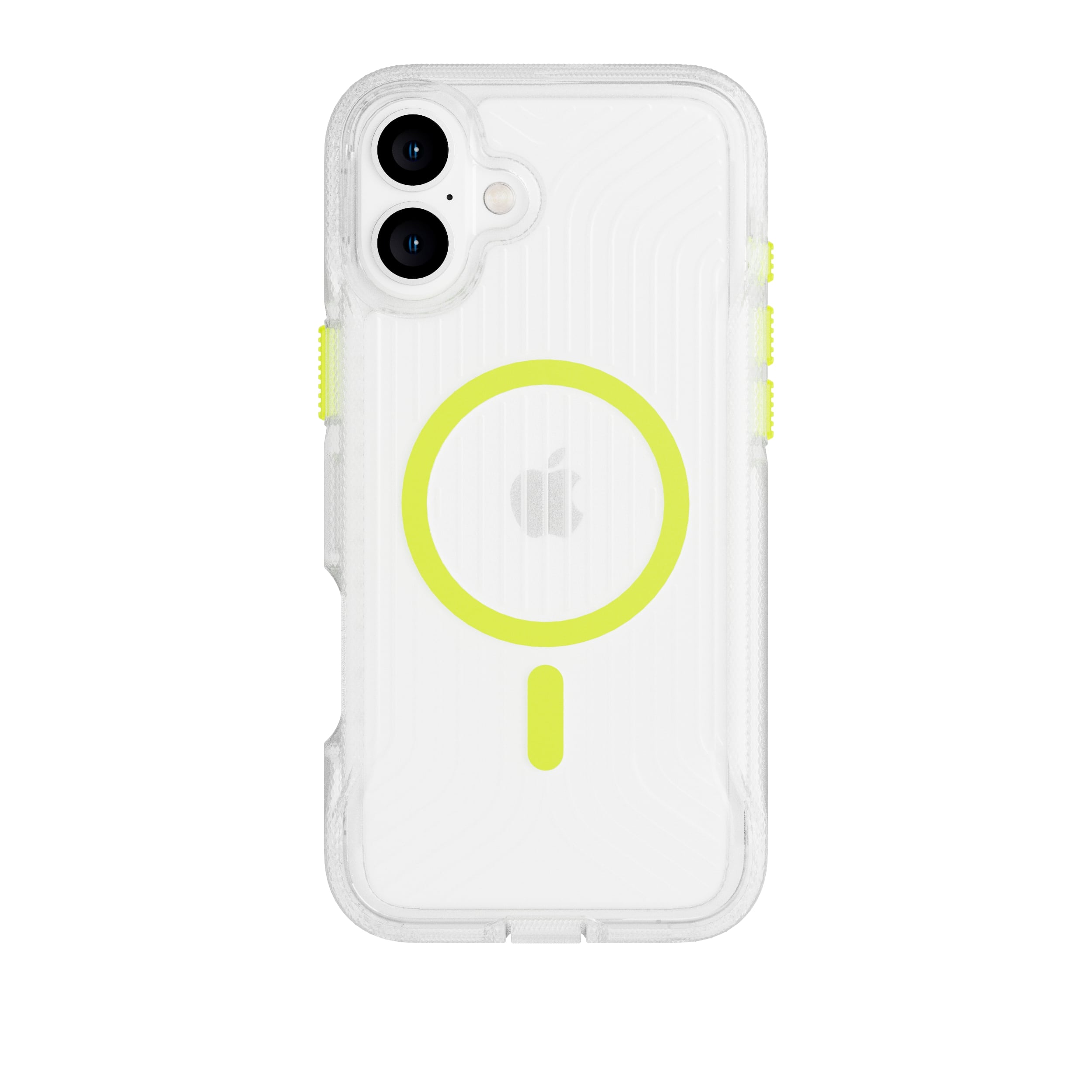 Tech21 FlexPro iPhone 16 Plus Hülle Neon Green Glow
