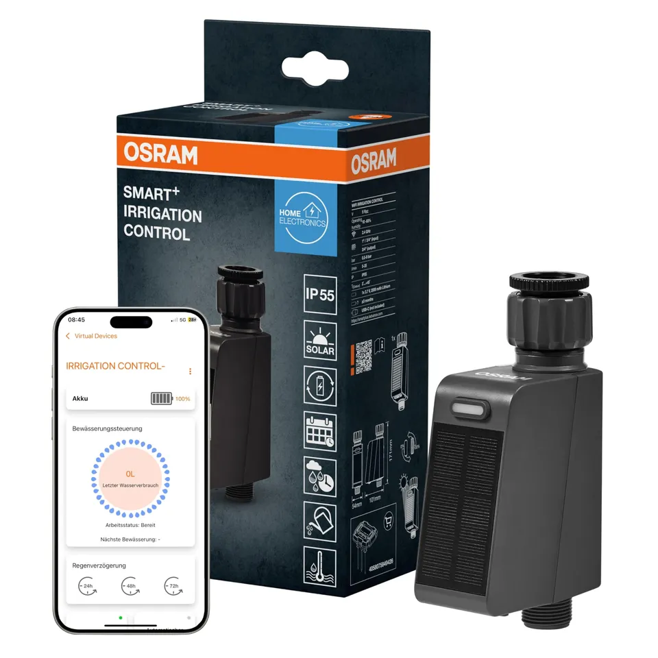 ams OSRAM SMART+ Bewässerungssteuerung WiFi schwarz