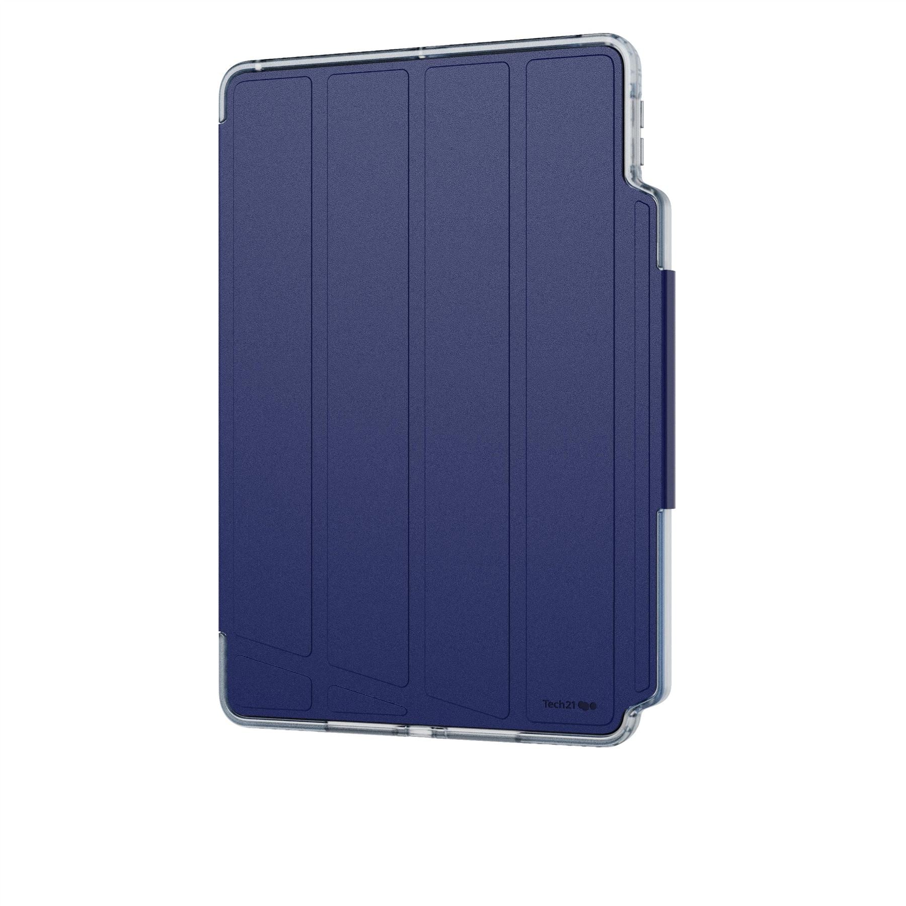Tech21 EvoFolio iPad 7/8/9 Gen Hülle Blau mit Ständer Stiftfach