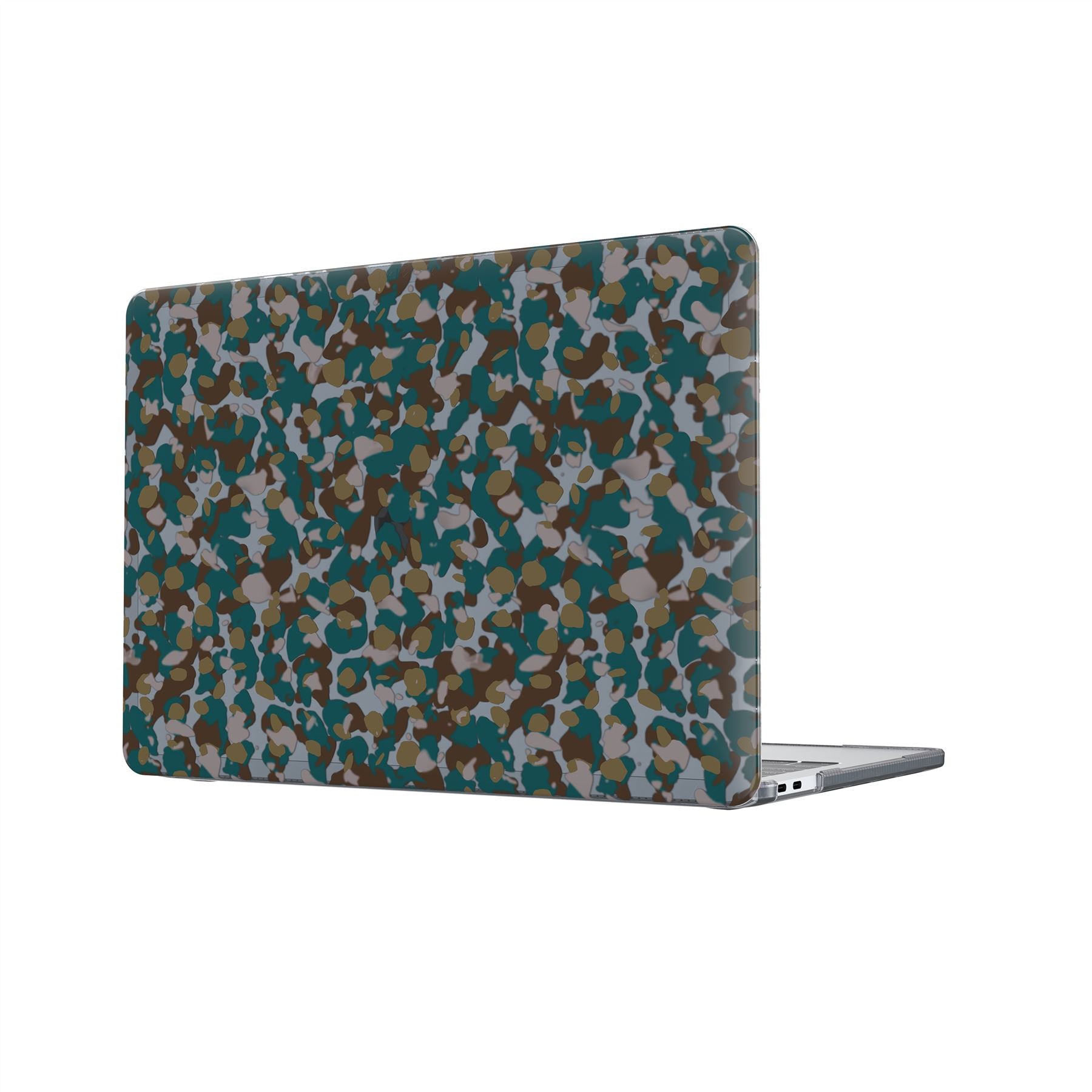 Tech21 EvoArt MacBook Pro 13 Hülle Pine Green Camo