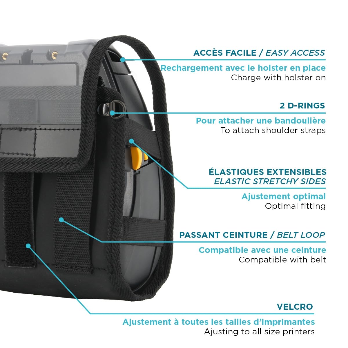 Mobilis PROTECH Druckertasche mobil Universal Schulterriemen