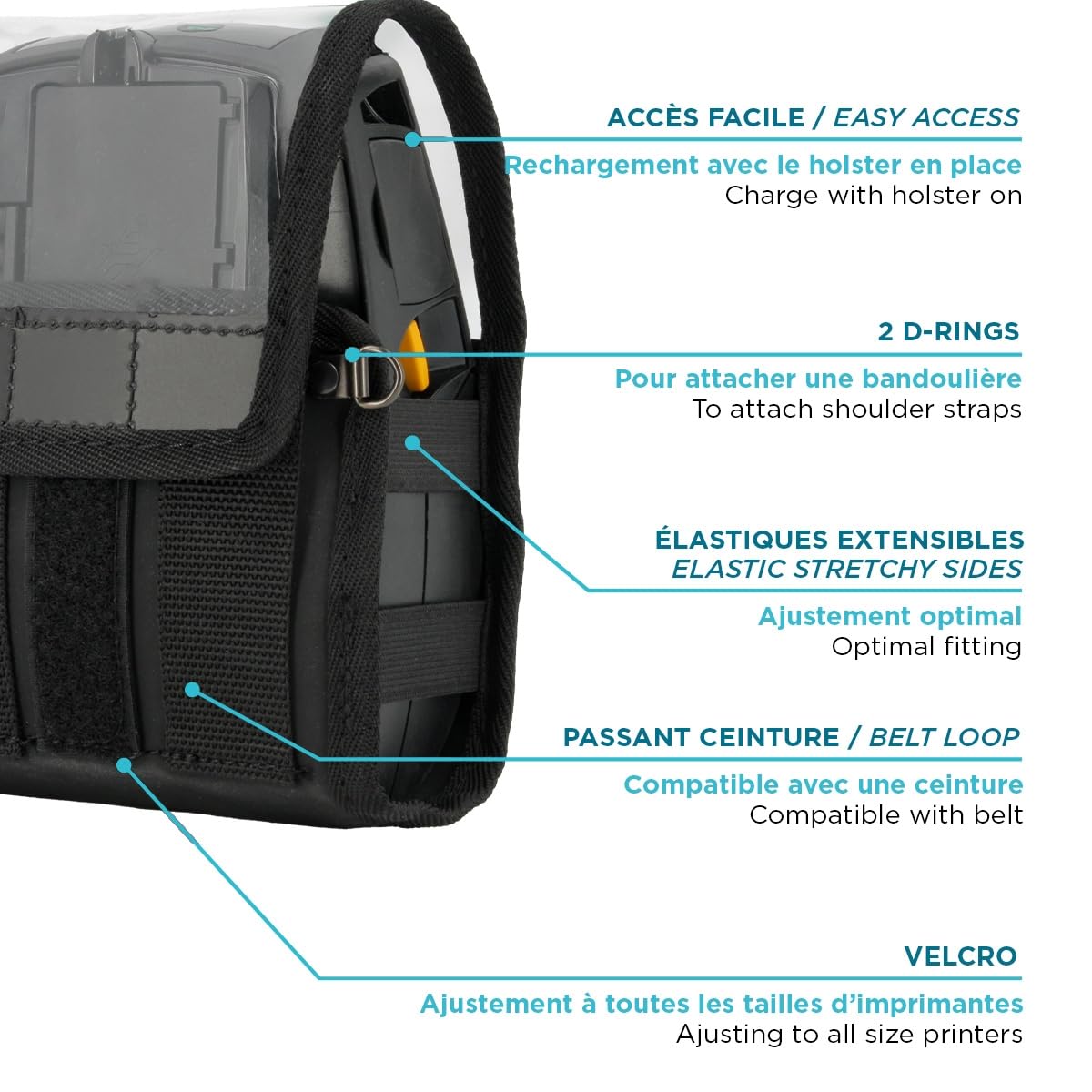 Mobilis Protech Druckertasche universal Schultergurt mobil