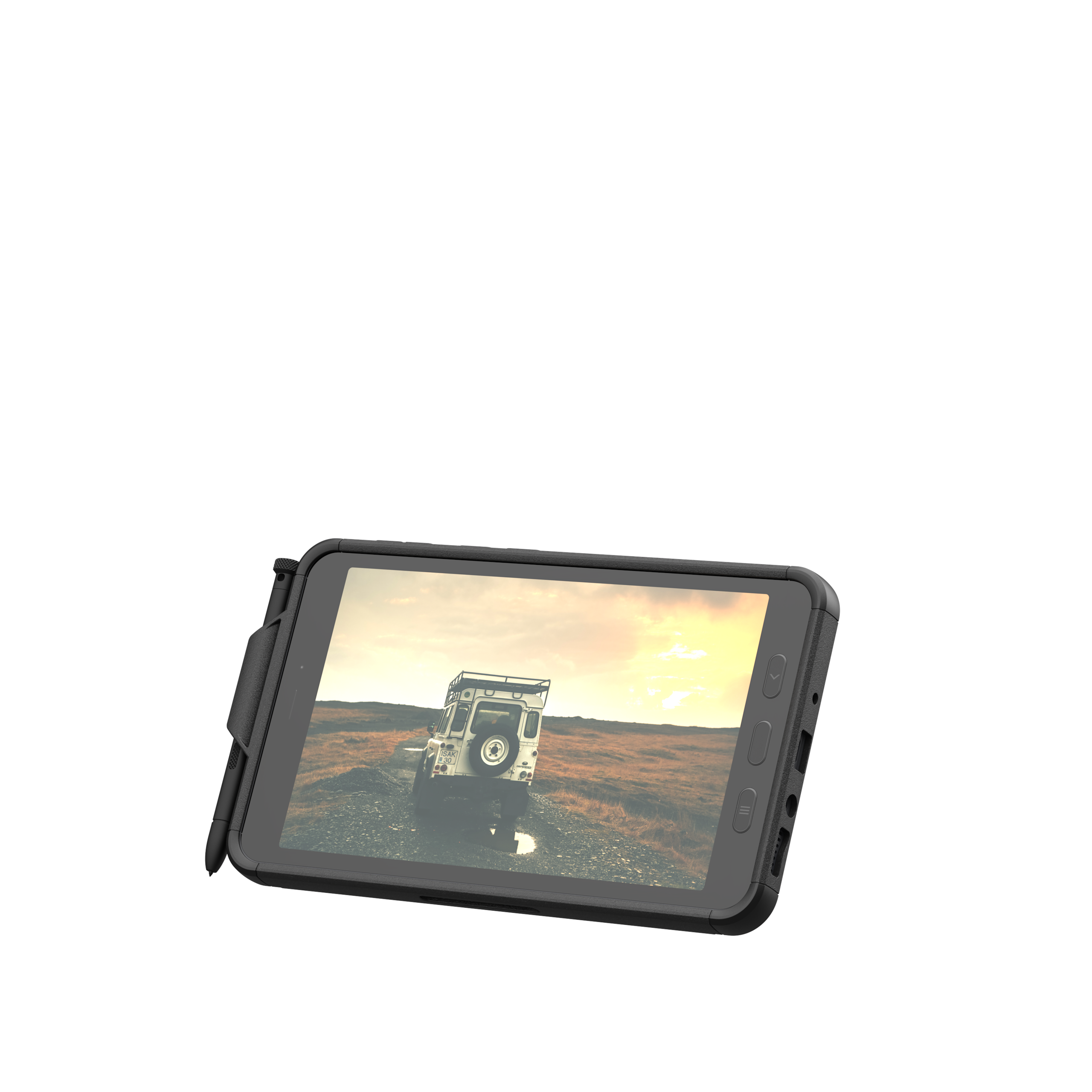 UAG Scout Tab Active5 Hülle schwarz mit Ständer