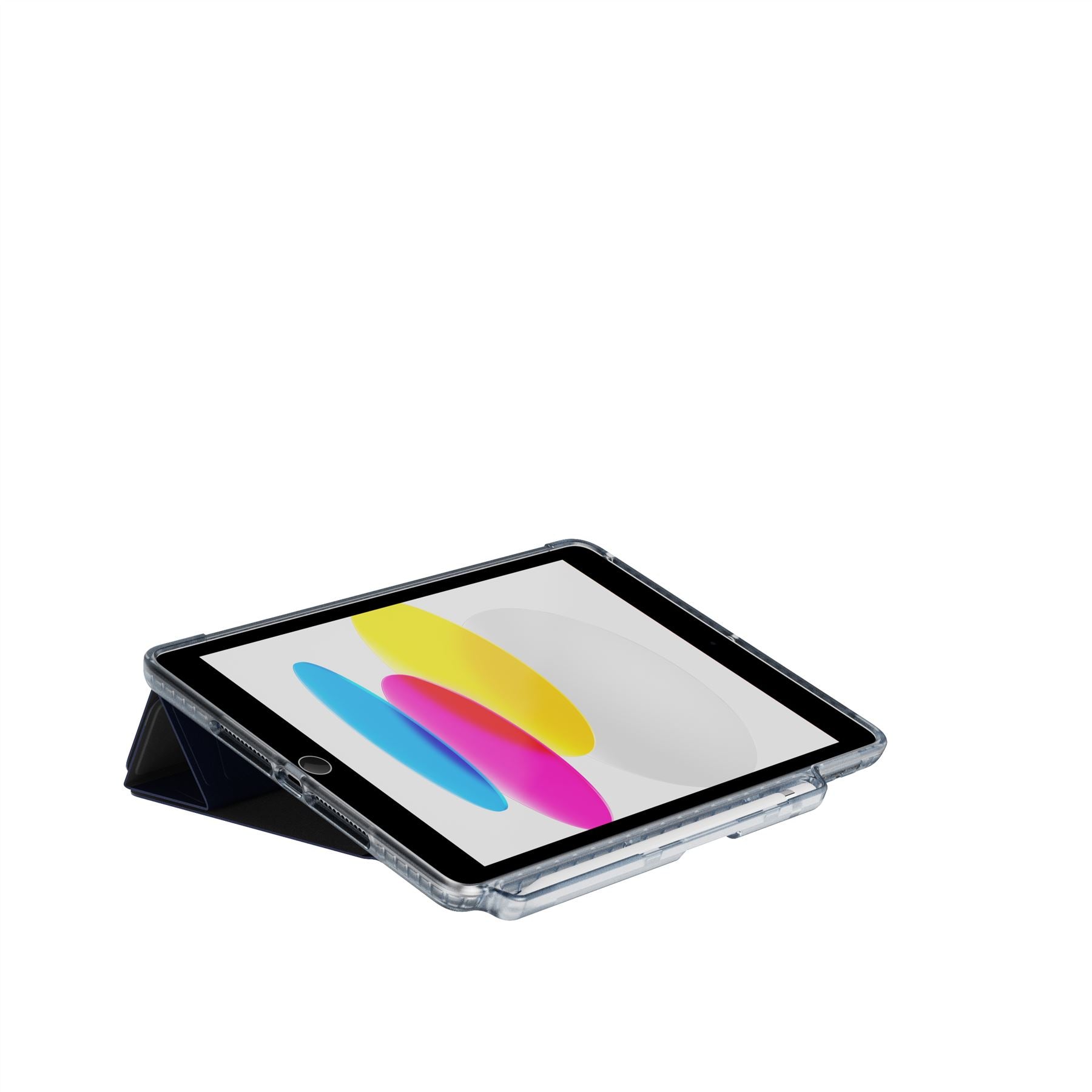 Tech21 EvoFolio iPad 7/8/9 Gen Hülle Blau mit Ständer Stiftfach