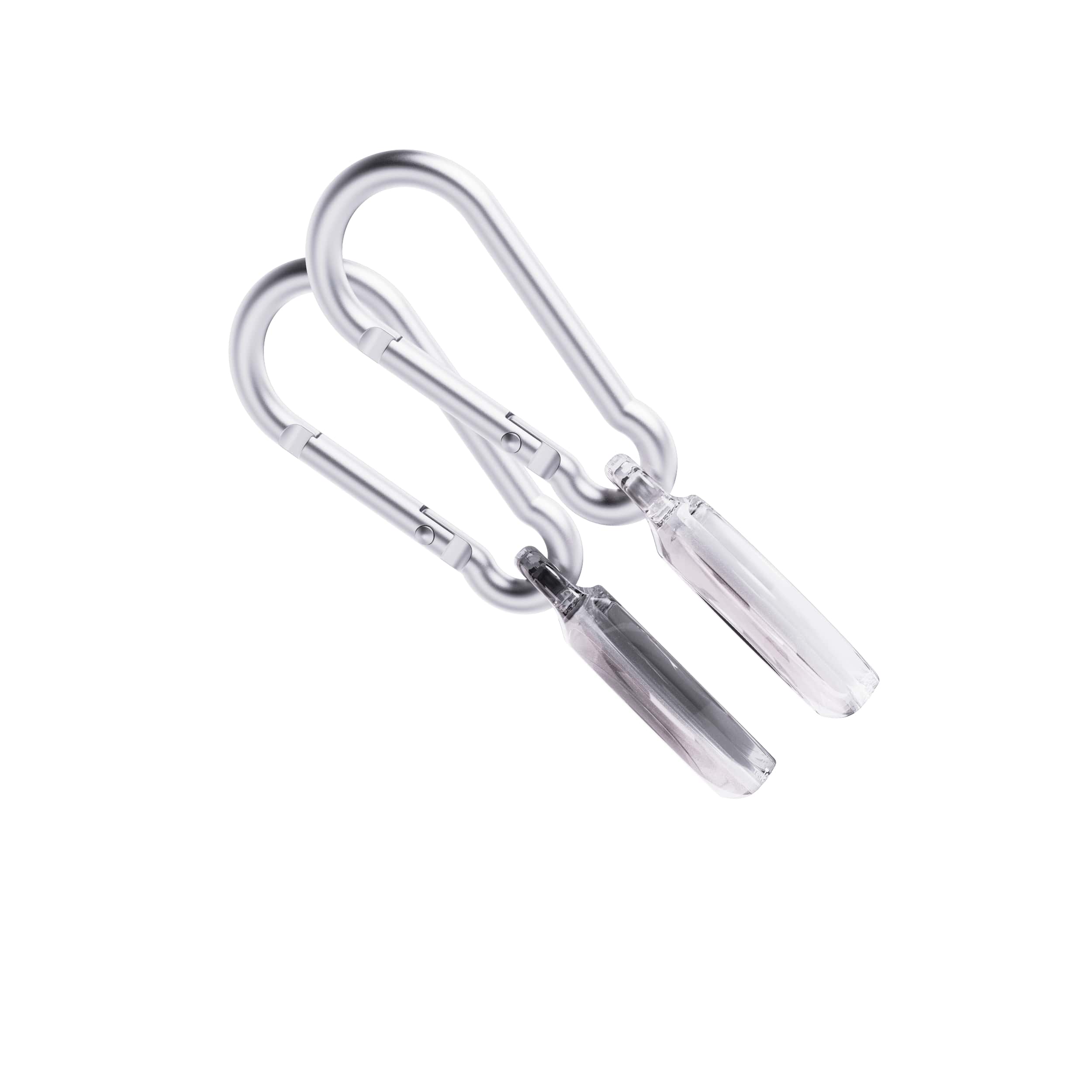 Tech21 EvoPop AirTag Hülle 2er Space Grey Clear