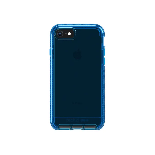 Tech21 EvoCheck iPhone SE 2022 Hülle Classic Blue stoßfest