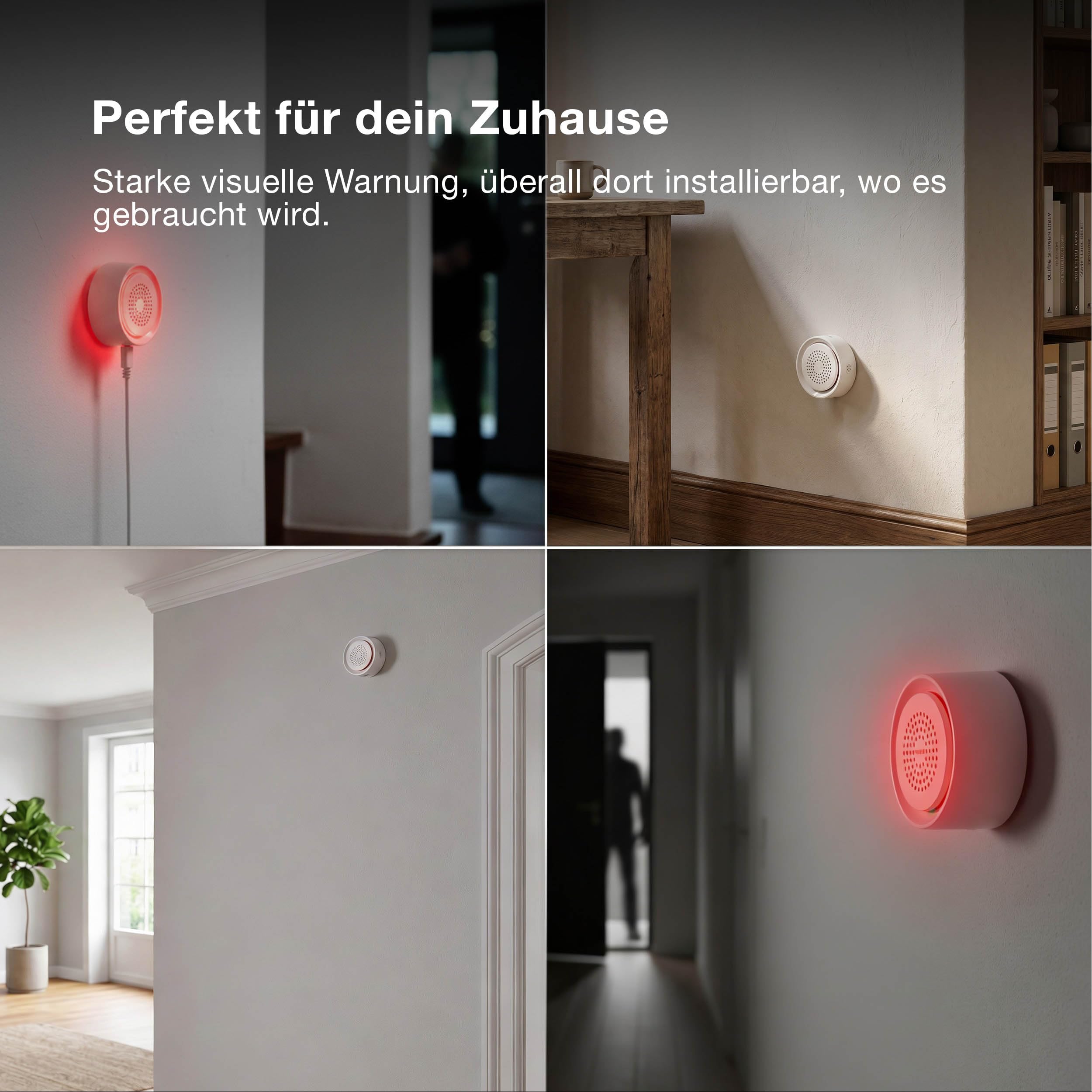 ams OSRAM SMART+ Sirene Alarmsirene WiFi 90 dB