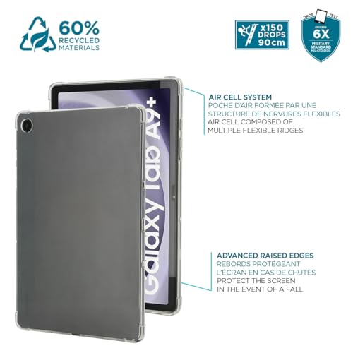 Mobilis R Series Galaxy Tab A9+ 11" Cover schwarz robust