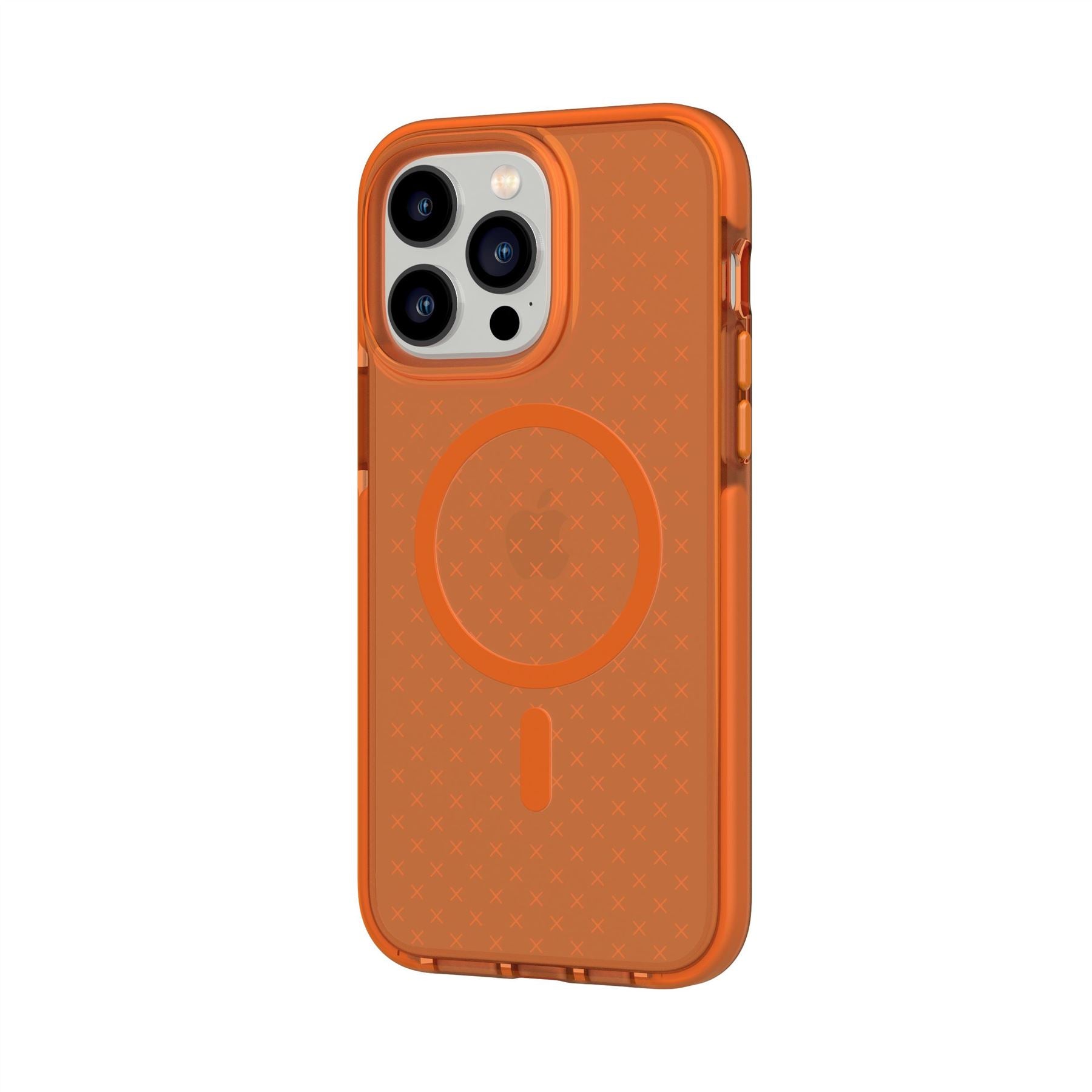 Tech21 EvoCheck iPhone 14 Pro Max Hülle MagSafe Orange 4,9m