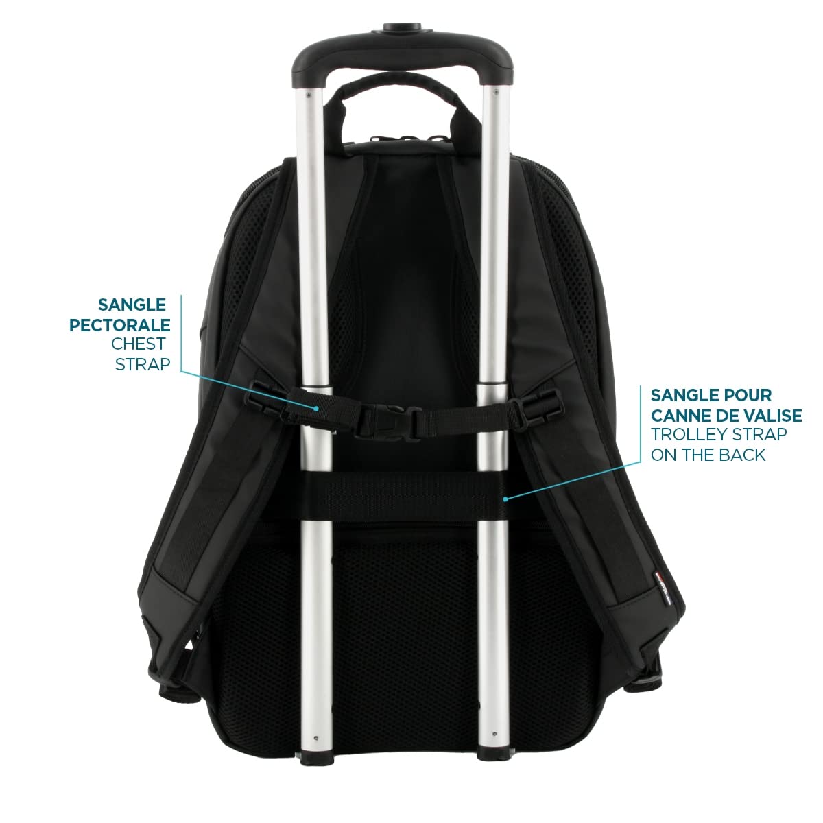 Mobilis The One Laptop-Rucksack 15,6 Zoll 30 L schwarz