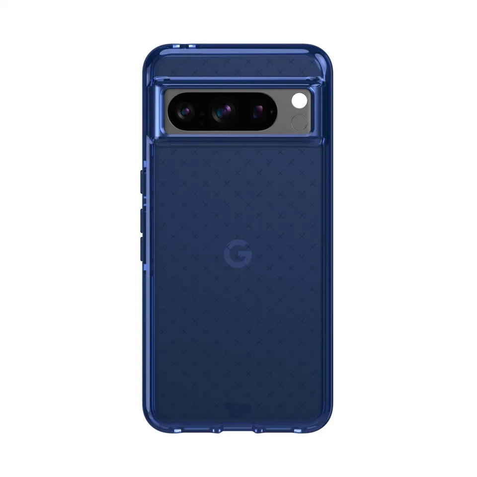Tech21 Evo Check Pixel 8 Pro Hülle Midnight Blue stoßfest
