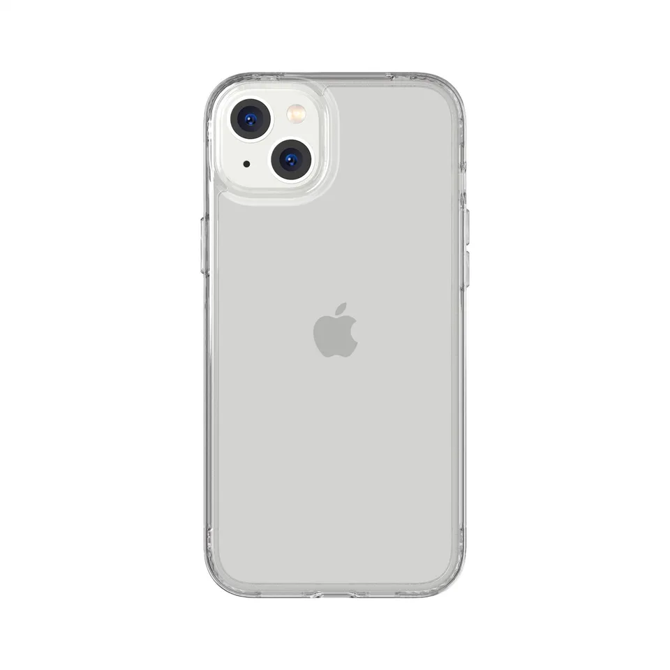Tech21 EvoClear iPhone 14 Plus Hülle Transparent Antibakteriell