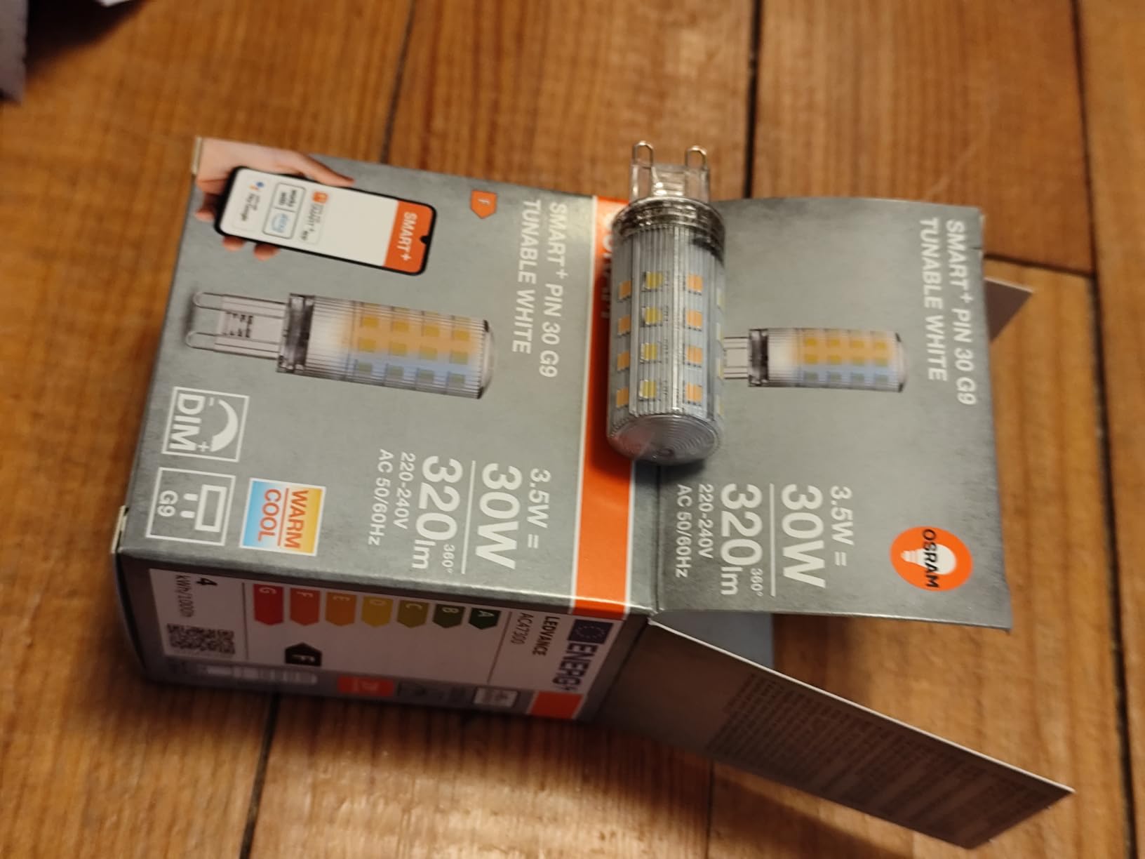 ams OSRAM SMART+ WiFi G9 Lampe tunable white 5er-Pack