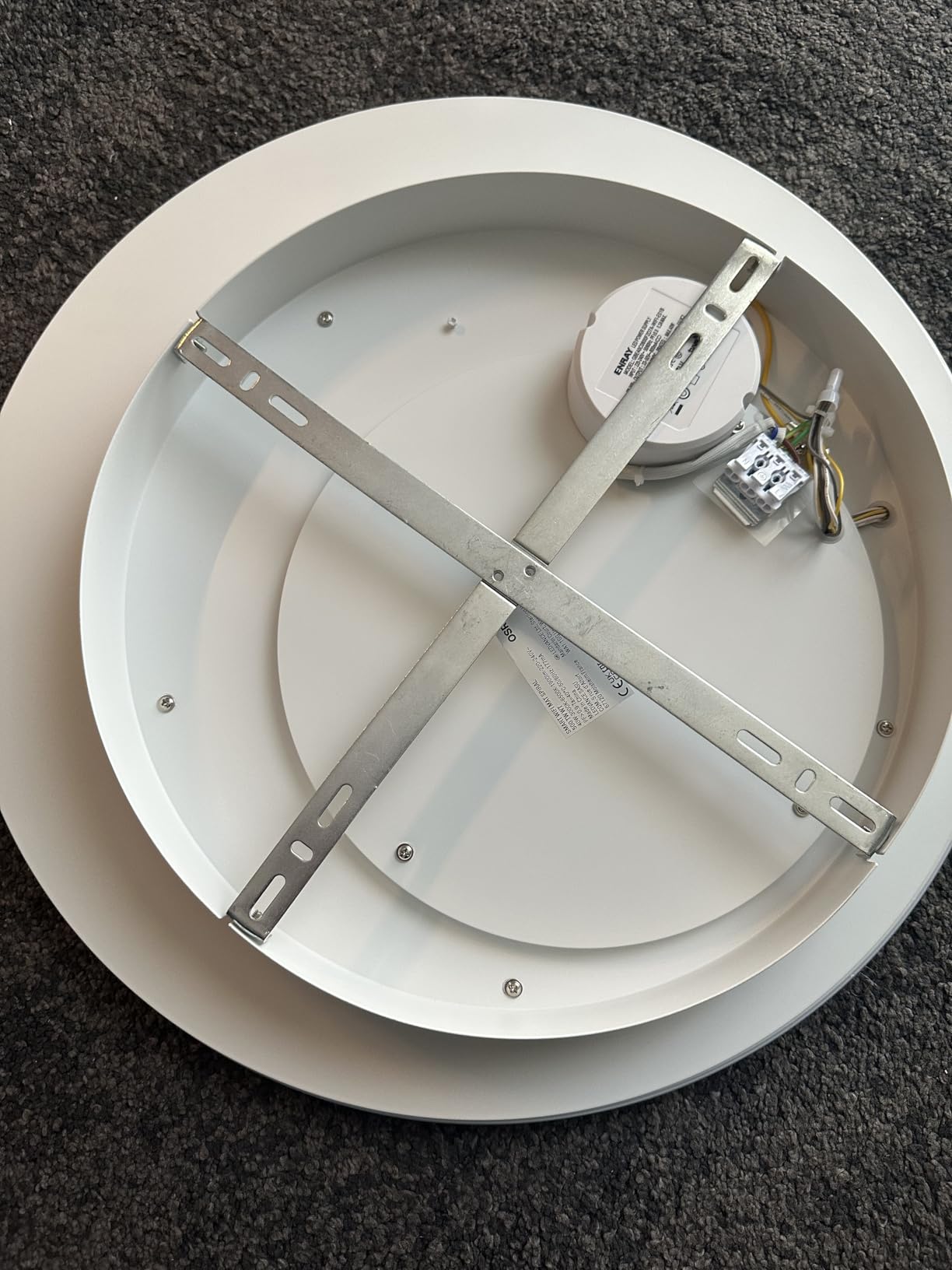OSRAM SMART+ Spiral Deckenleuchte 500mm weiß 40W Matter