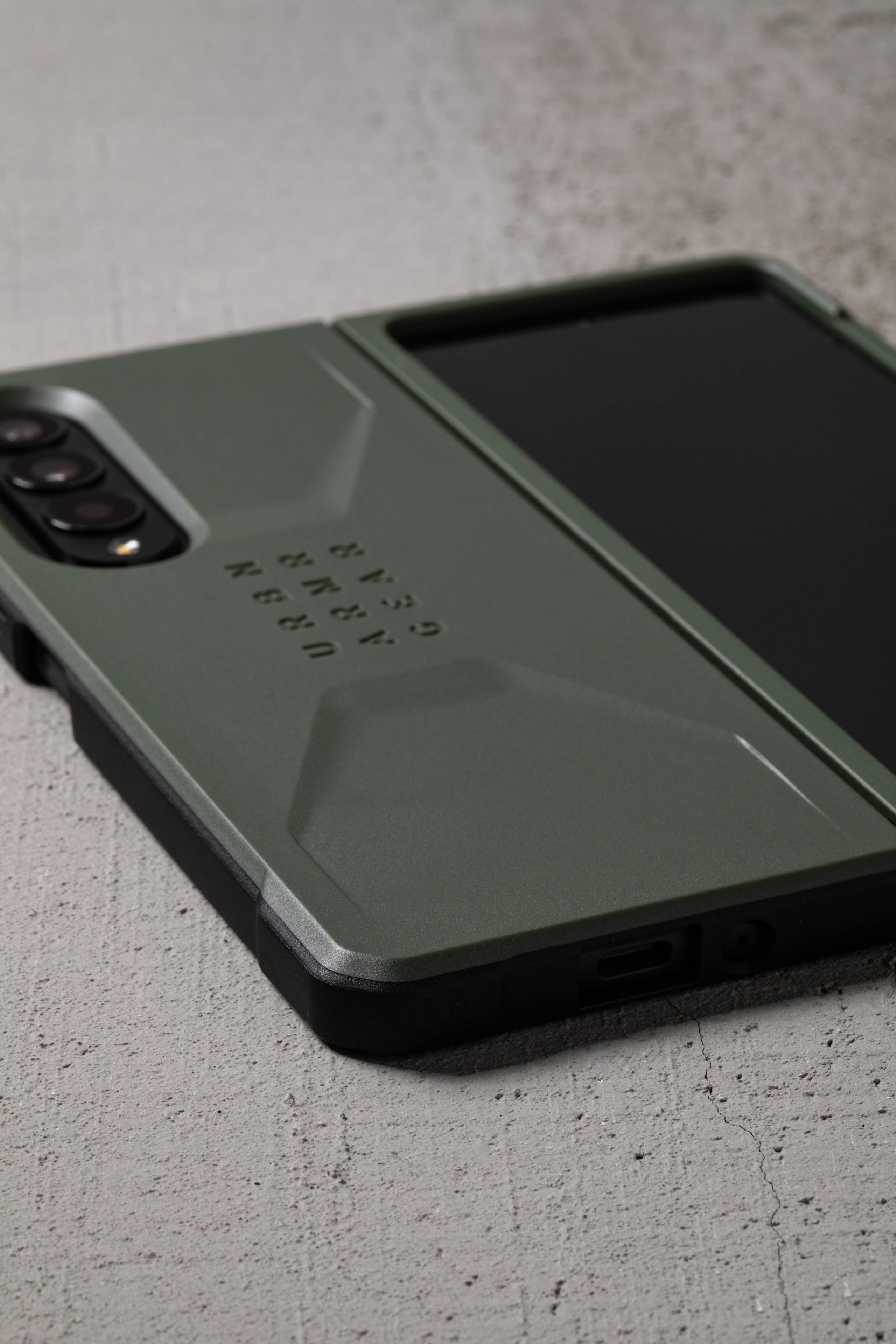 UAG Civilian Galaxy Z Fold3 5G Hülle stoßfest zweiteilig
