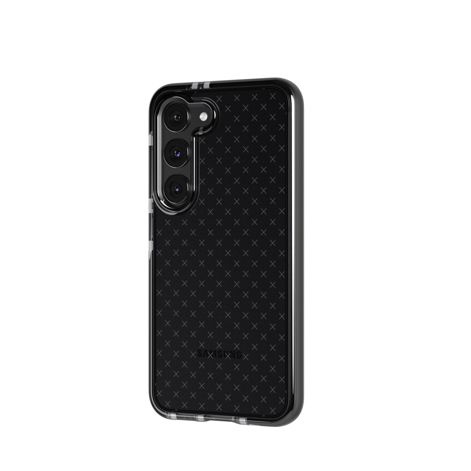 Tech21 EvoCheck Galaxy S23 Hülle Smokey Black