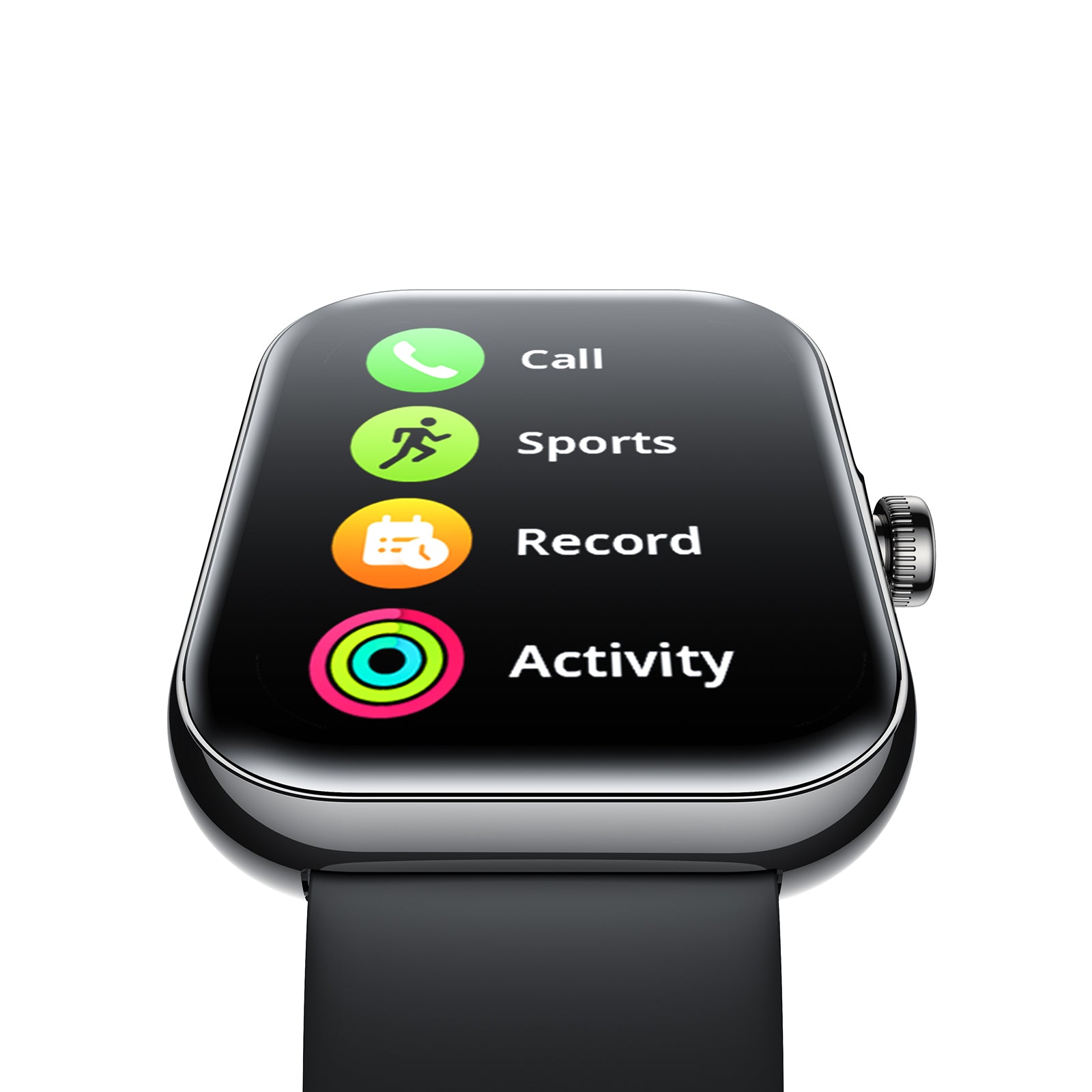 JOYROOM JR-FT5 Plus Smartwatch Graphite Black Anruf 1,96"