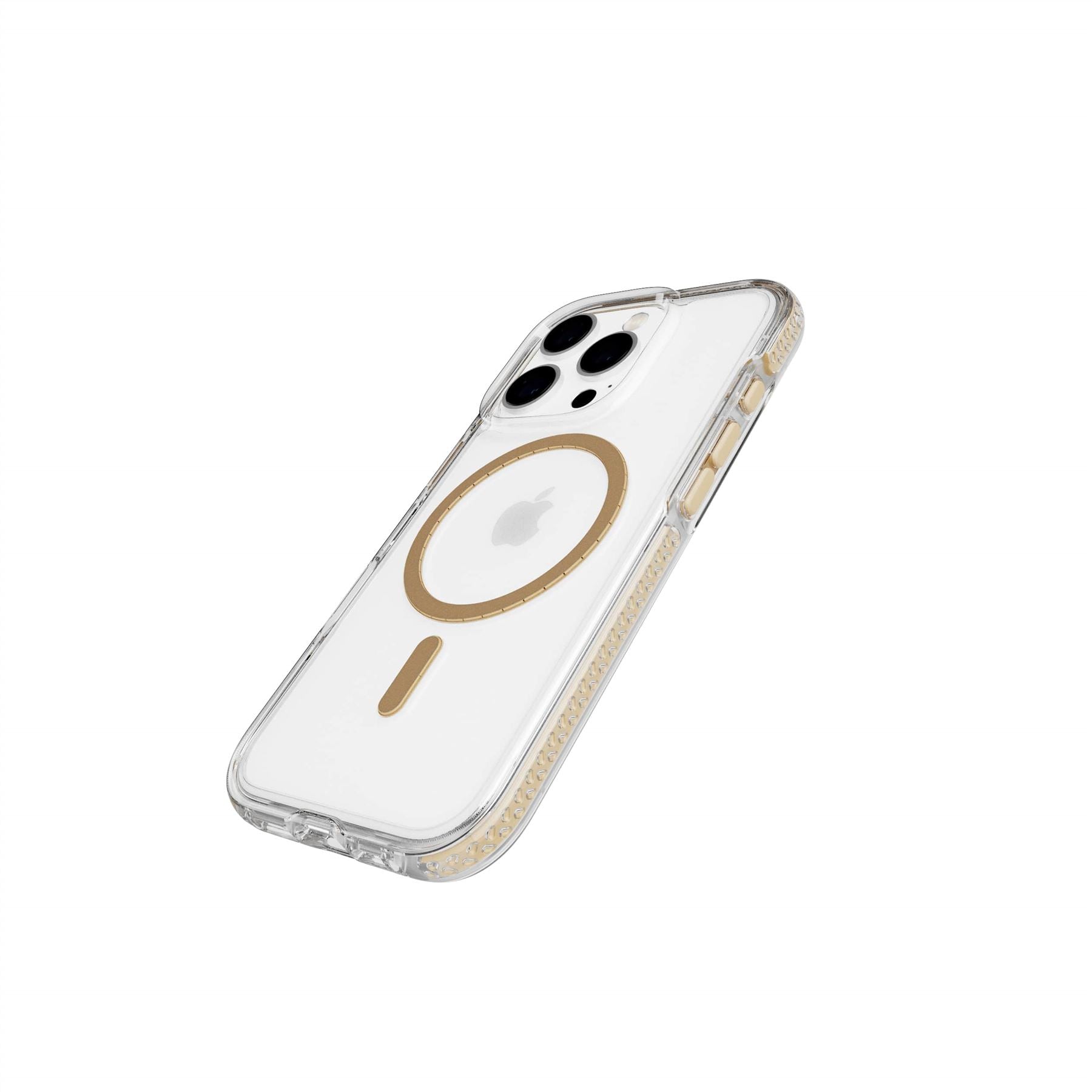 Tech21 EvoCrystal iPhone 16 Pro Handyhülle Gold 16ft Schutz