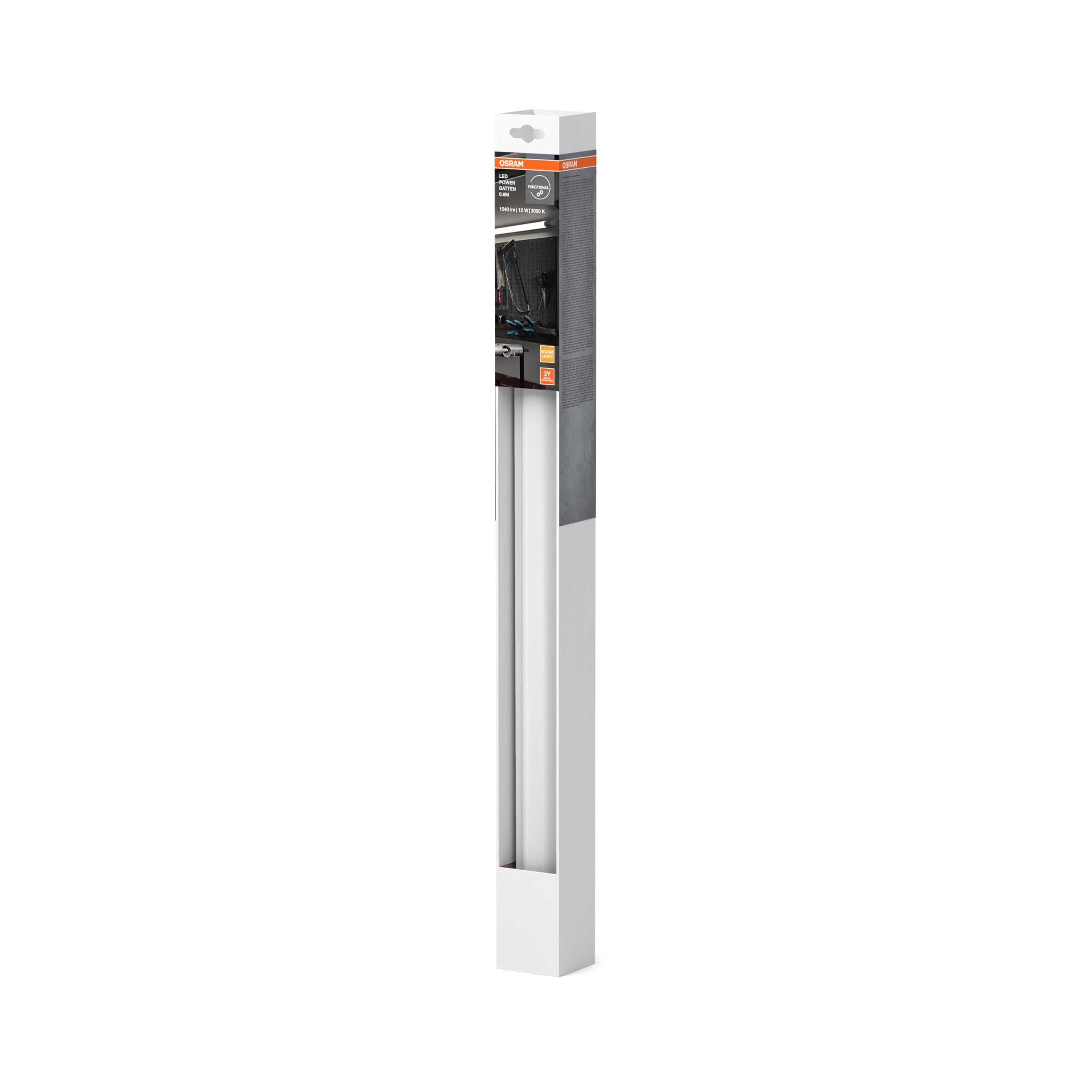 ams OSRAM SMART+ LED-Lichtleiste 60cm warmweiß 12W weiß