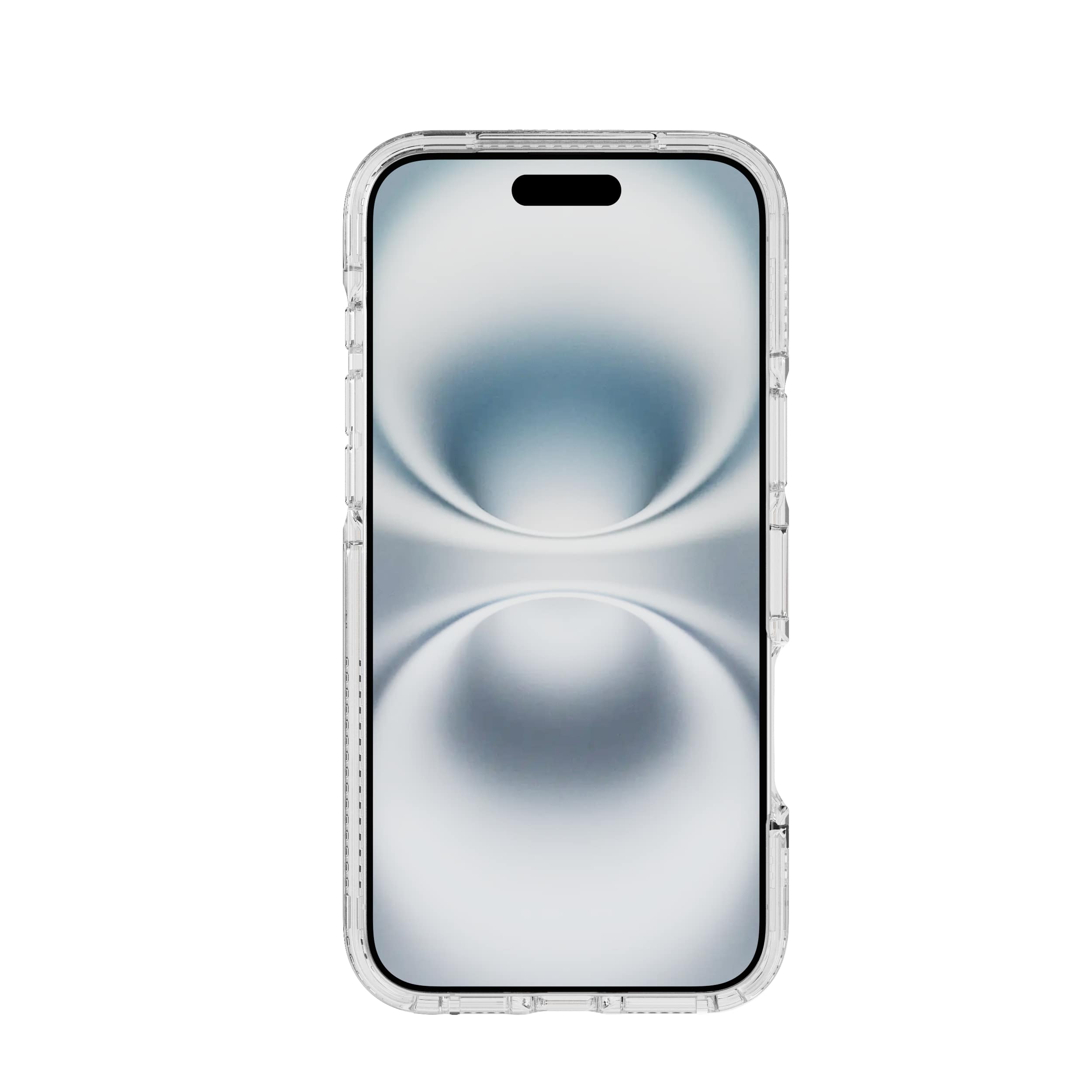 Tech21 FlexQuartz iPhone 16 Plus Handyhülle Gold MagSafe klar