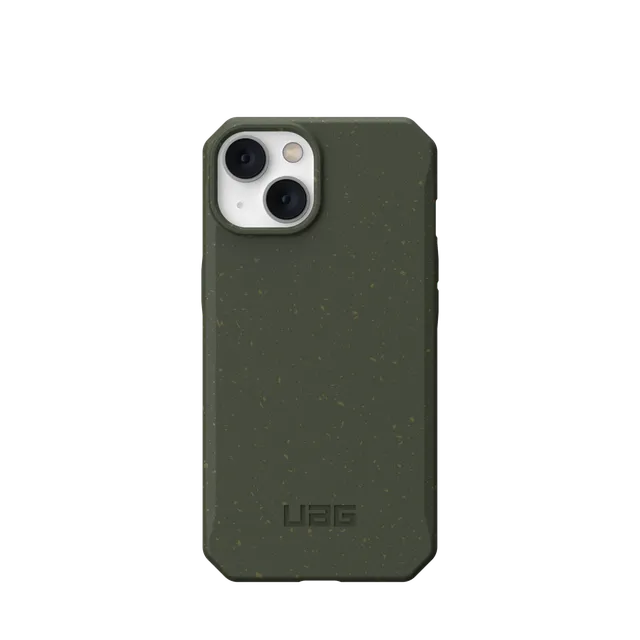 UAG Outback iPhone 14 Hülle biologisch abbaubar schwarz