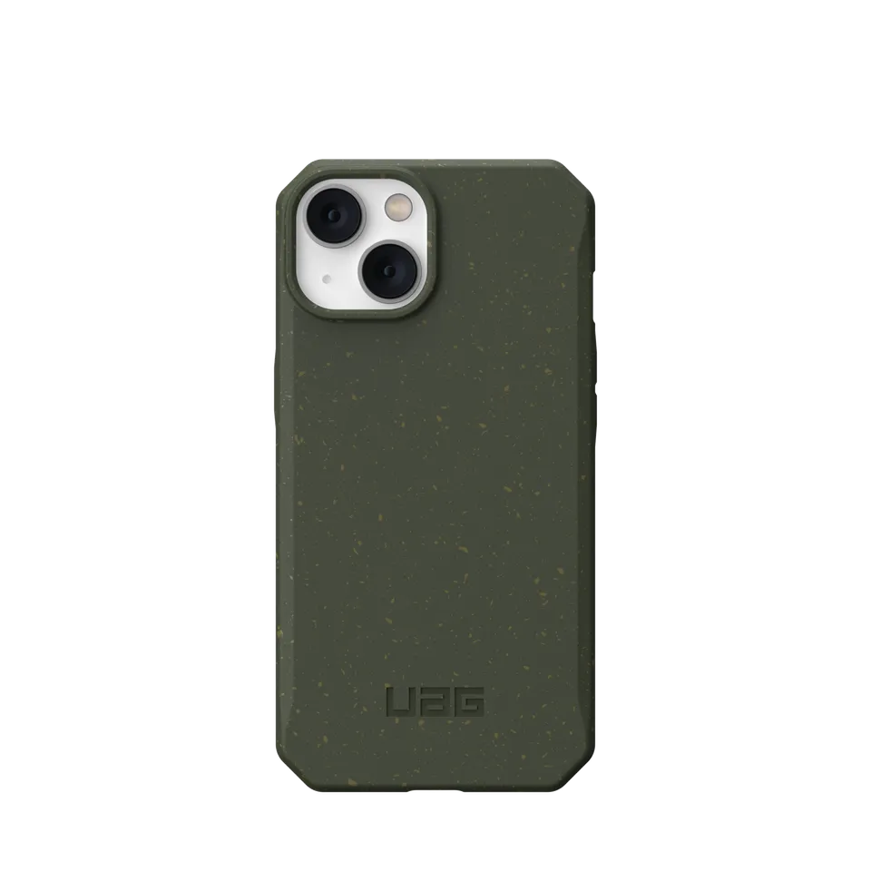 UAG Outback iPhone 14 Hülle biologisch abbaubar schwarz