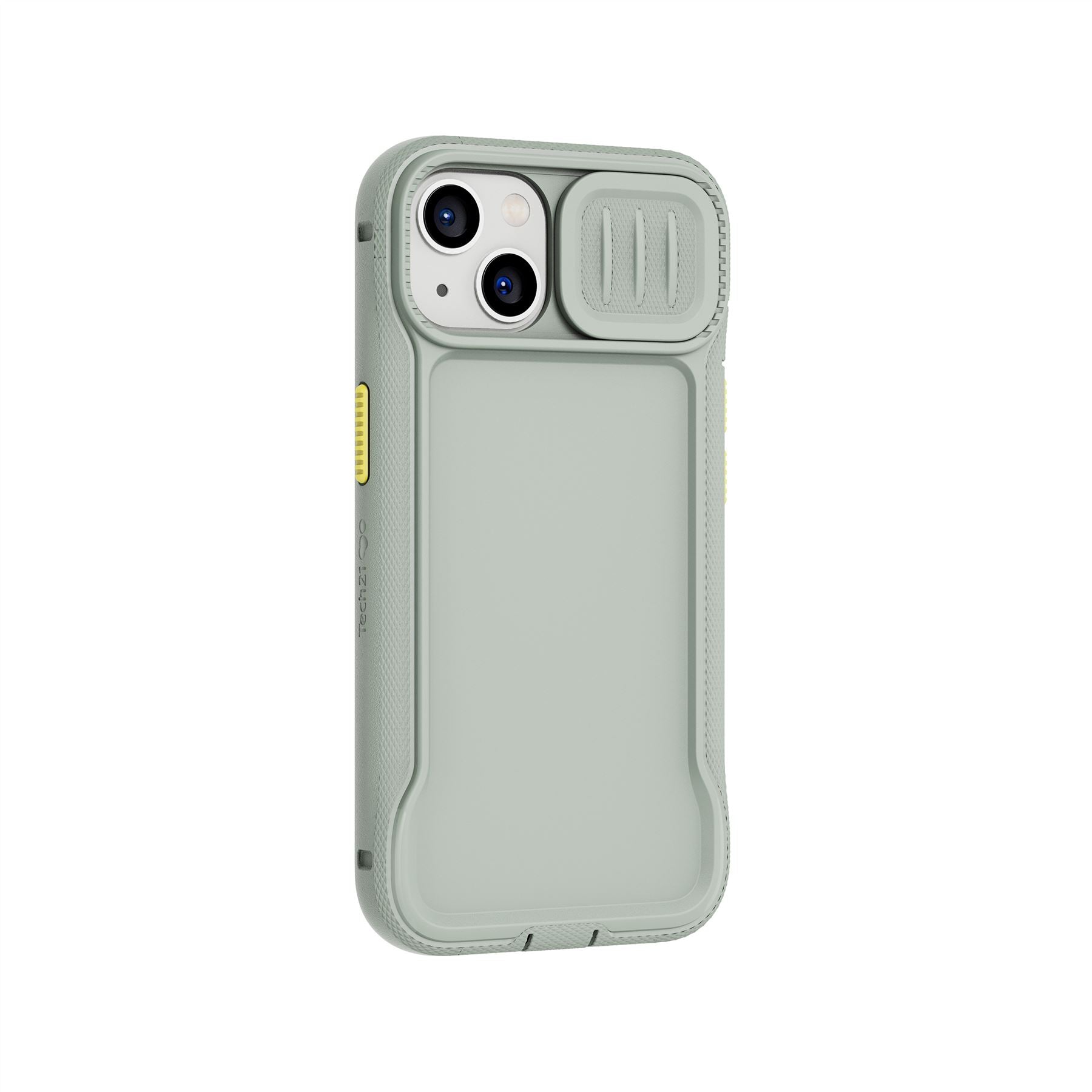 Tech21 EvoMax iPhone 13 Hülle Khaki Grey mit Holster