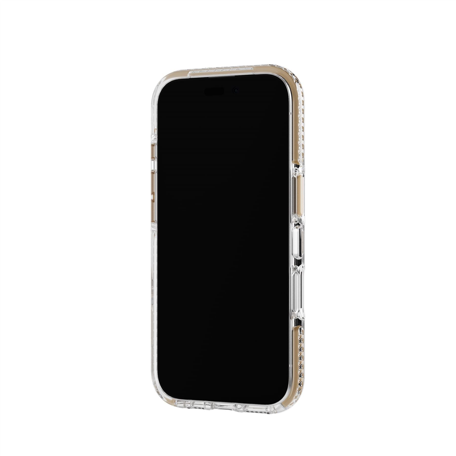 Tech21 EvoCrystal iPhone 16 Pro Handyhülle Gold 16ft Schutz