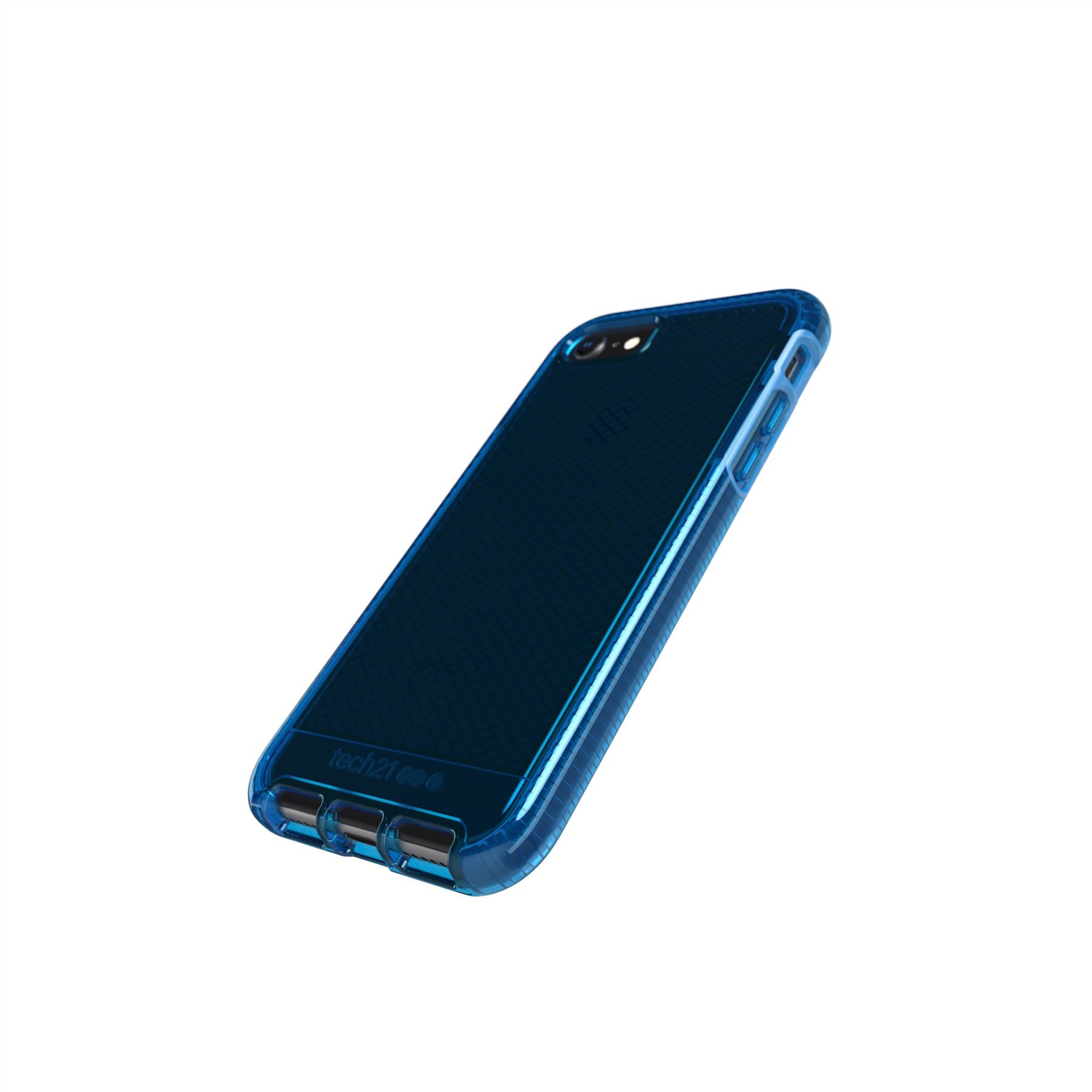 Tech21 EvoCheck iPhone SE 2022 Hülle Classic Blue stoßfest