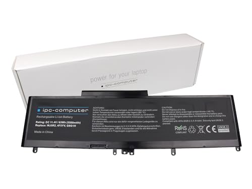 IPC-Computer Akkus G9G1H Laptop Akku 63Wh schwarz