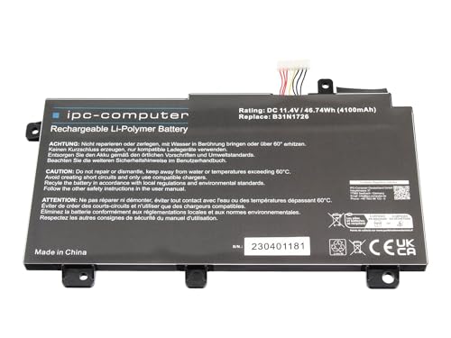 IPC-Computer Akkus 0B200-03270100 Laptop Akku 46,74Wh