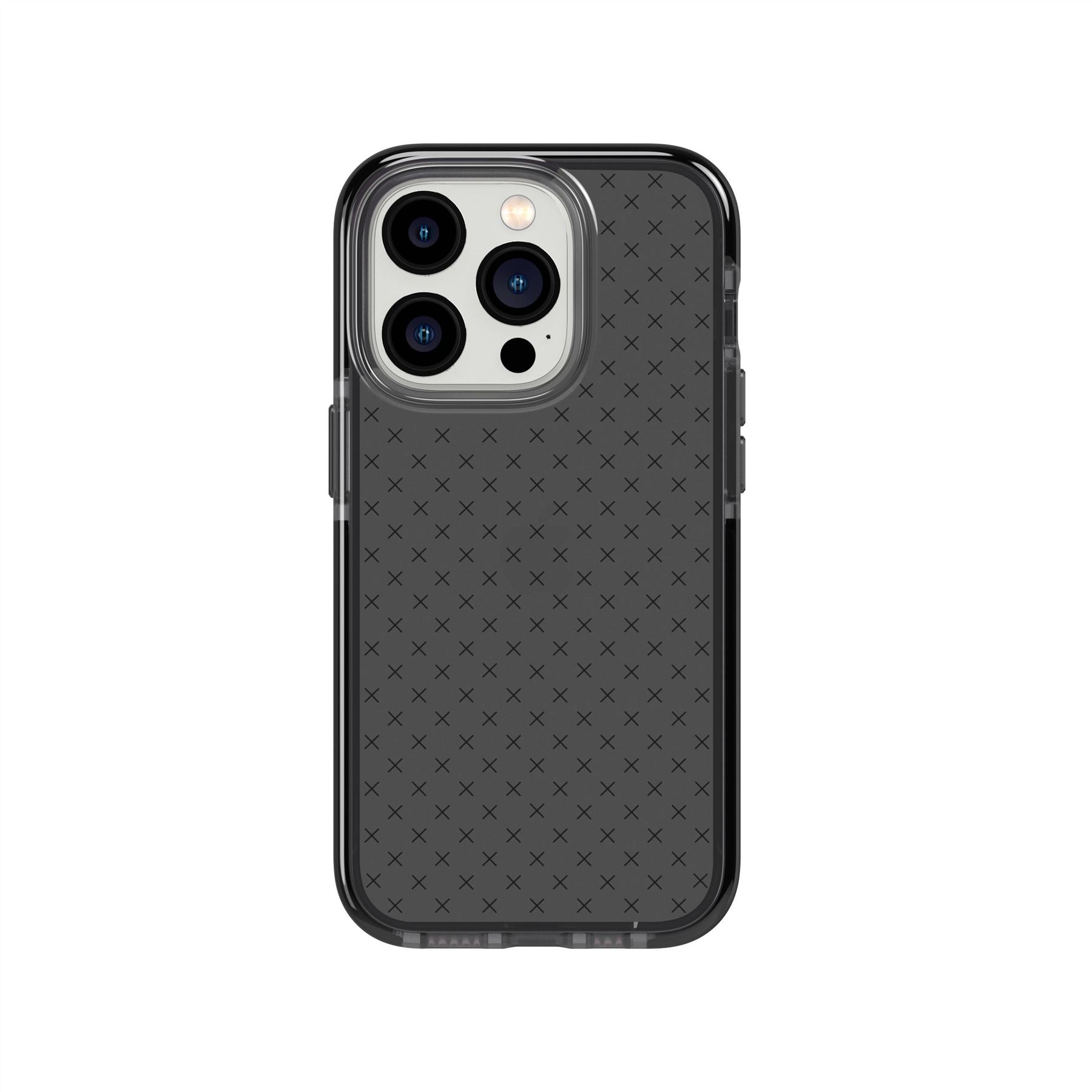 Tech21 EvoCheck iPhone 14 Pro Handyhülle Smokey Black 4,9m